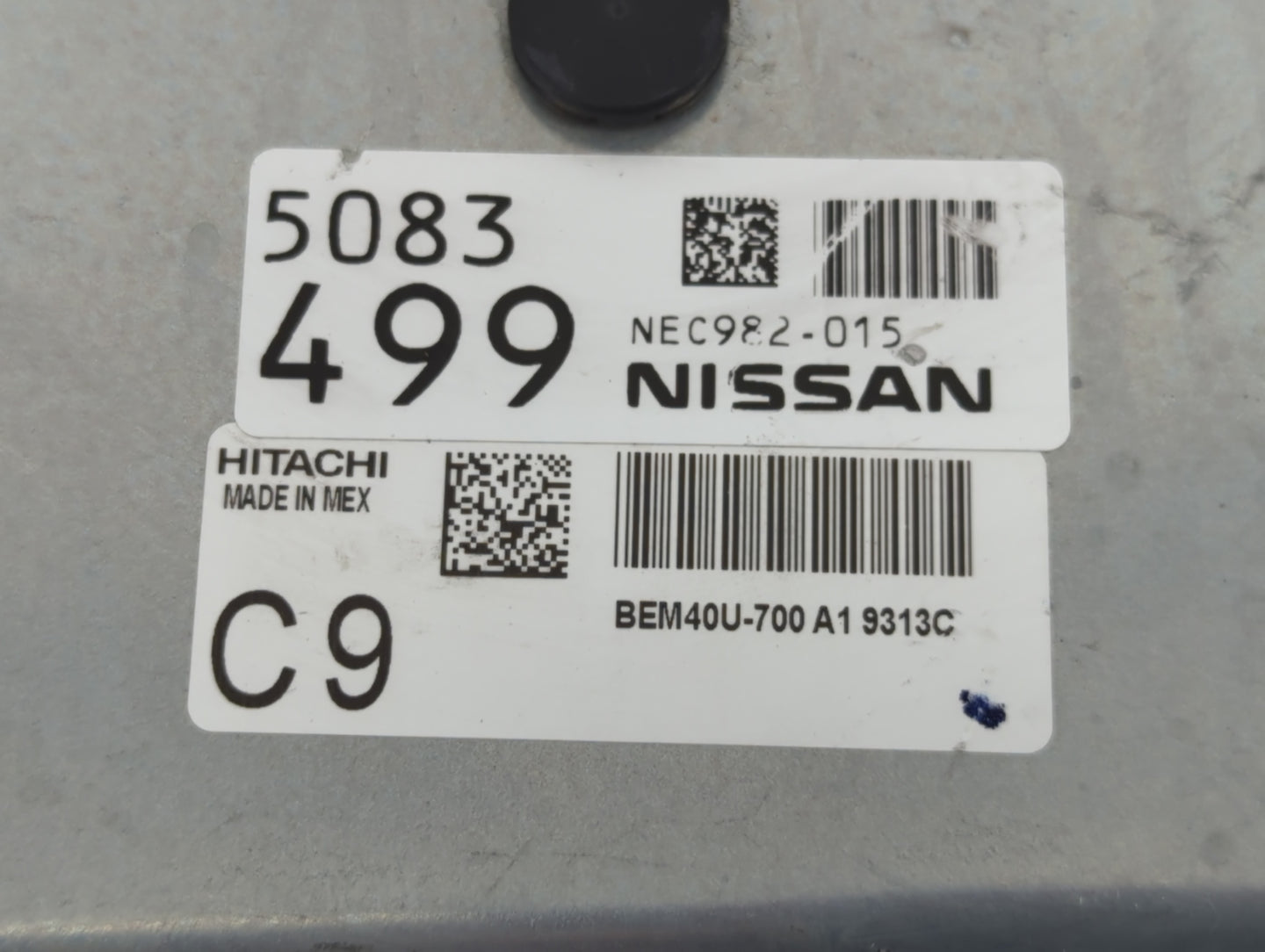 2018-2019 Nissan Sentra PCM Engine Control Computer ECU ECM PCU OEM P/N:NEC982-015 Fits Fits 2018 2019 OEM Used Auto Parts -
