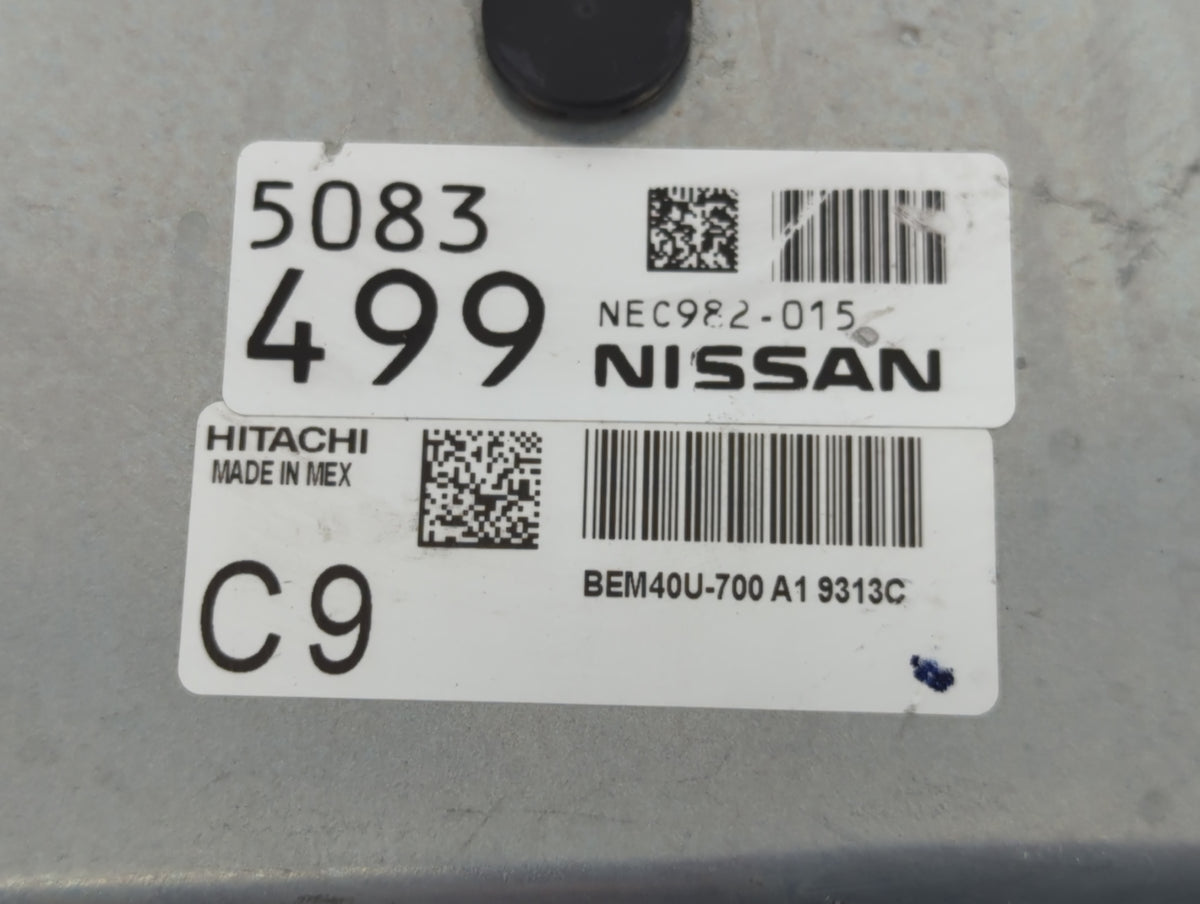 2018-2019 Nissan Sentra PCM Engine Control Computer ECU ECM PCU OEM P/N:NEC982-015 Fits 2018 2019 OEM Used Auto Parts - Oemu