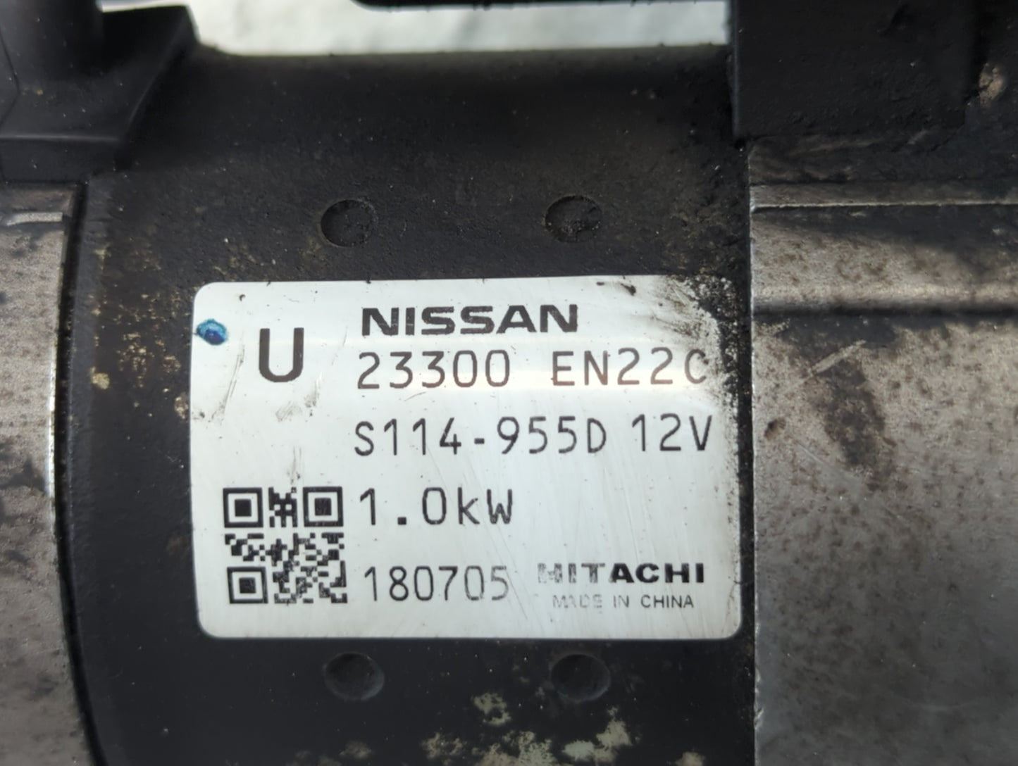 2013-2019 Nissan Sentra Car Starter Motor Solenoid OEM P/N:23300 EN22C Fits Fits 2013 2014 2015 2016 2017 2018 2019 2020 OEM