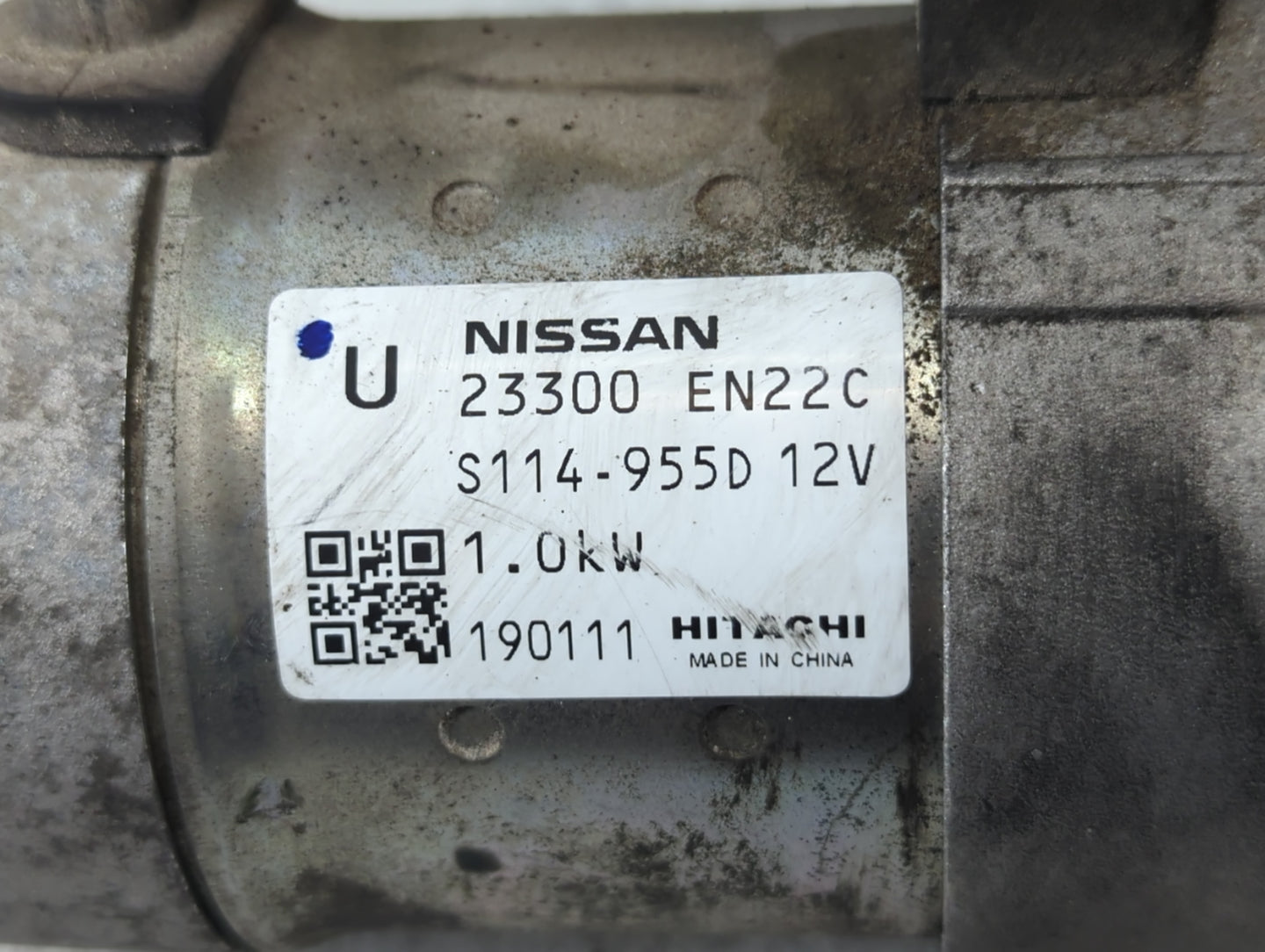 2013-2019 Nissan Sentra Car Starter Motor Solenoid OEM P/N:23300 EN22C Fits Fits 2013 2014 2015 2016 2017 2018 2019 2020 OEM