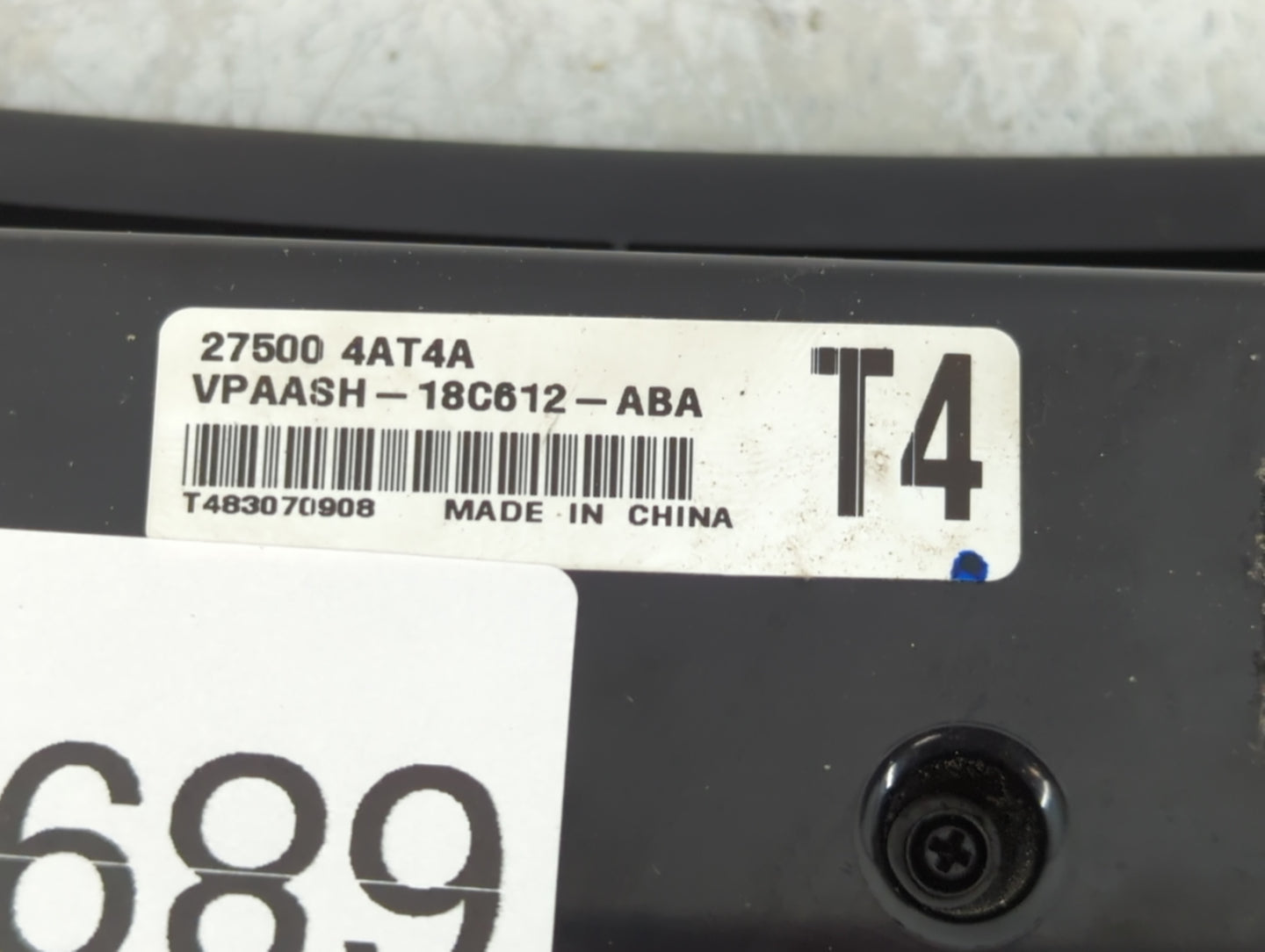 2015-2019 Nissan Sentra Climate Control Module Temperature AC/Heater Replacement P/N:27500 4AT4A Fits OEM Used Auto Parts - 