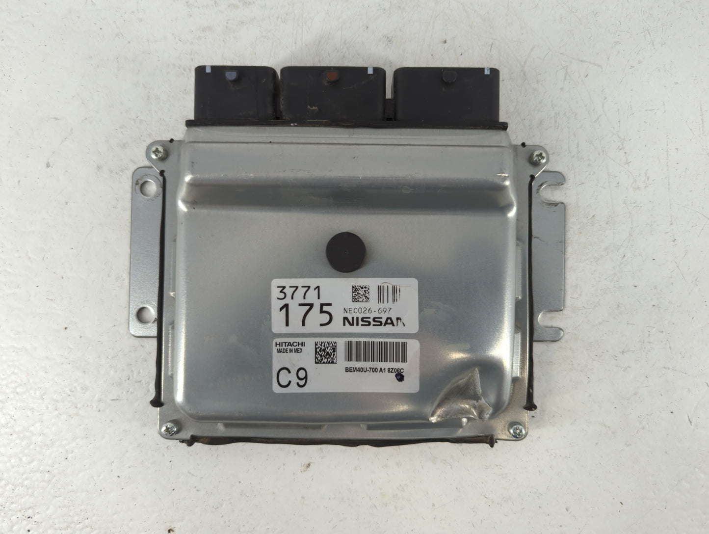 2018-2019 Nissan Sentra PCM Engine Control Computer ECU ECM PCU OEM P/N:3771 175 NEC026-697 Fits Fits 2018 2019 OEM Used Aut