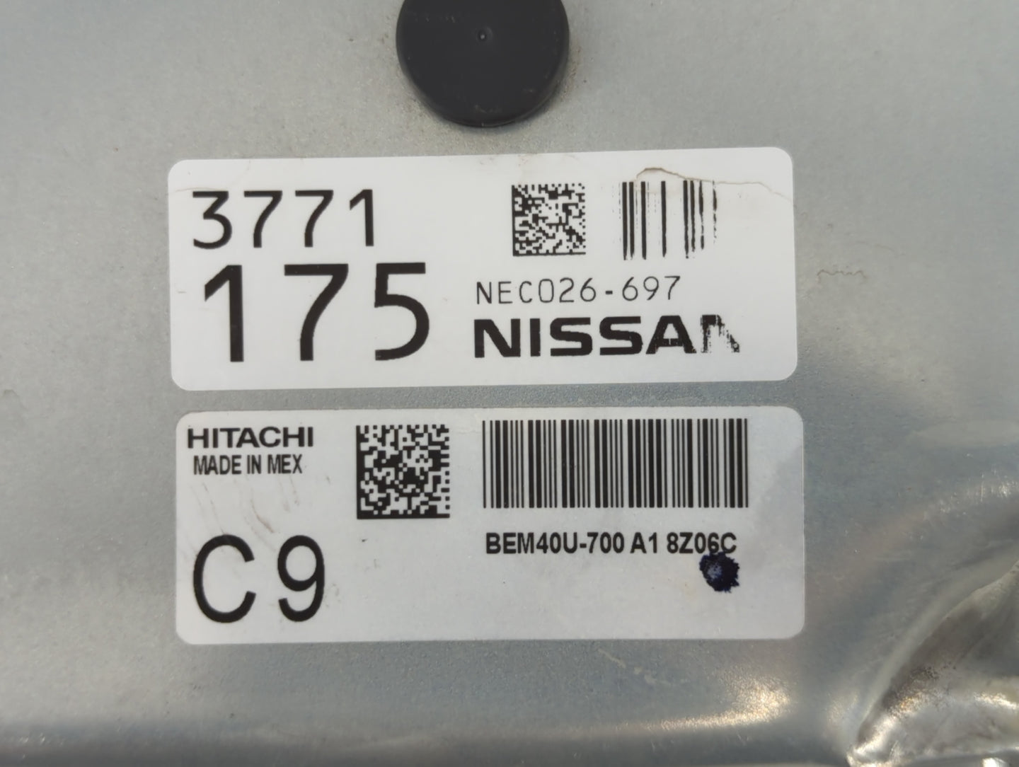 2018-2019 Nissan Sentra PCM Engine Control Computer ECU ECM PCU OEM P/N:3771 175 NEC026-697 Fits Fits 2018 2019 OEM Used Aut