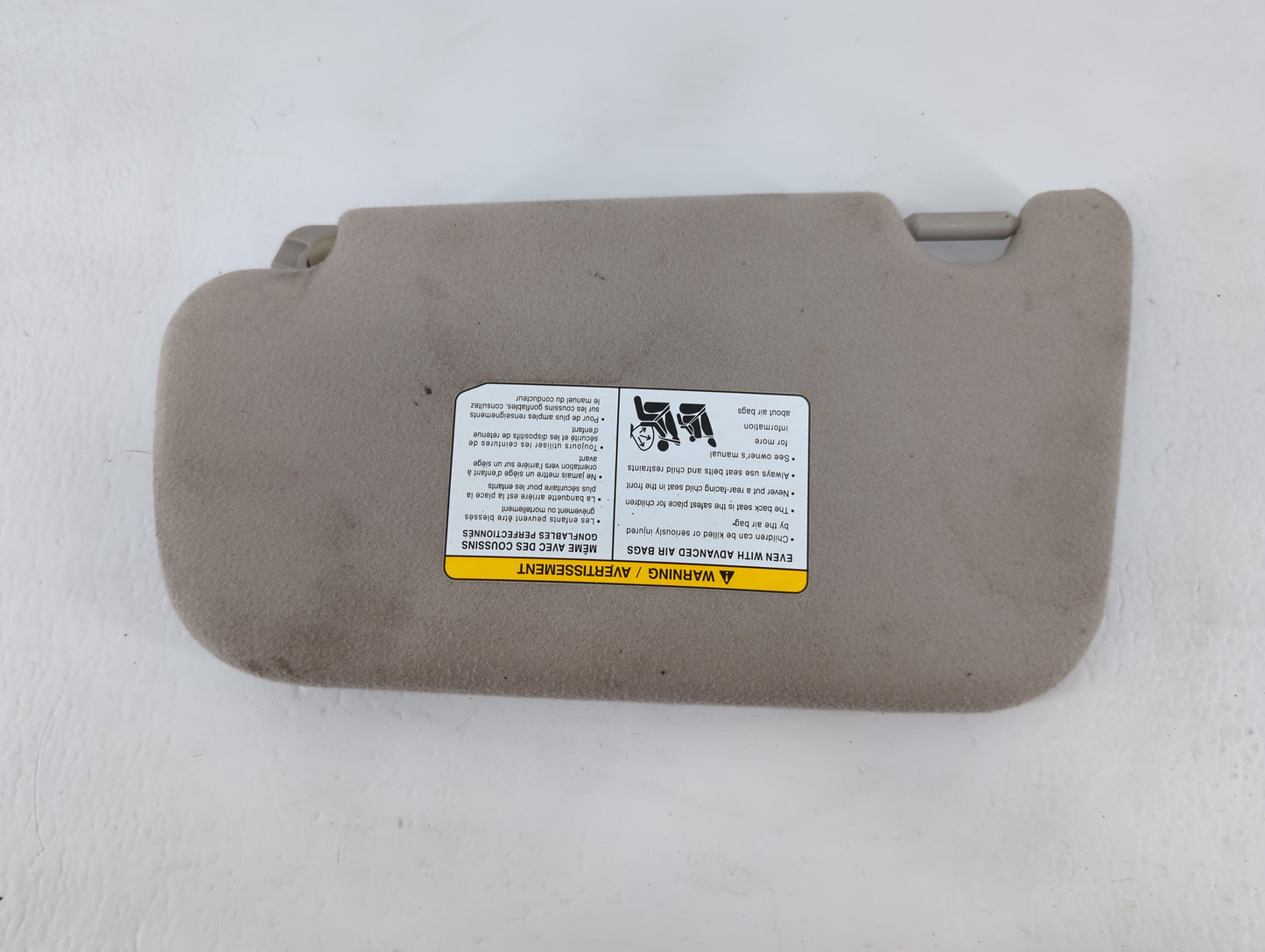 2013-2019 Nissan Sentra Sun Visor Shade Replacement Passenger Right Mirror Fits Fits 2012 2013 2014 2015 2016 2017 2018 2019