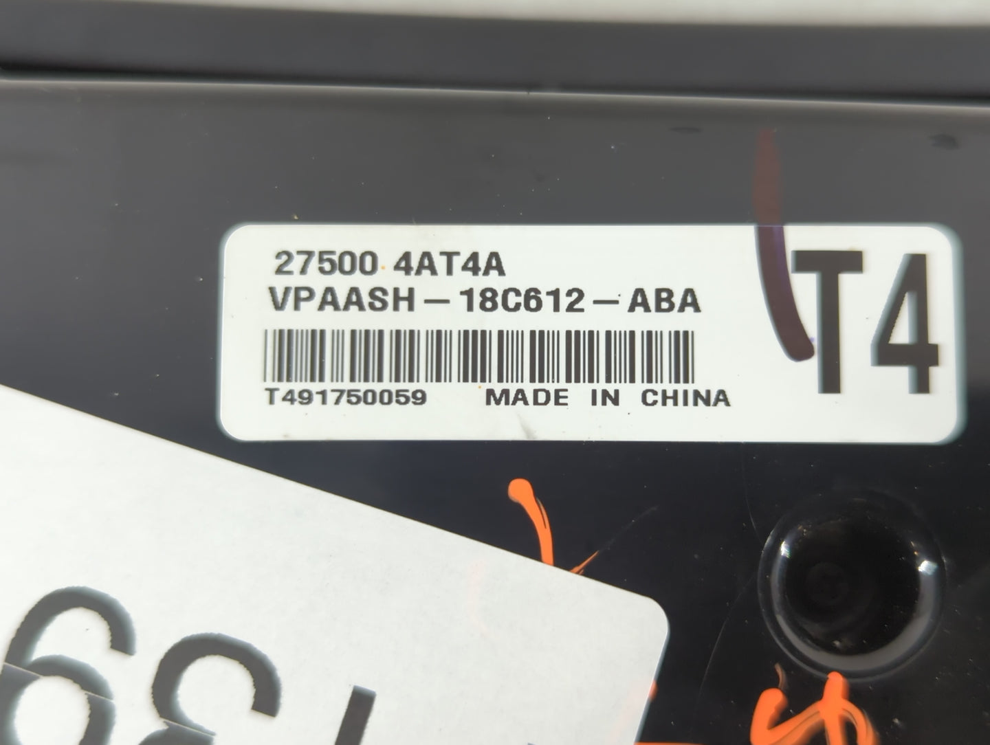2015-2019 Nissan Sentra Climate Control Module Temperature AC/Heater Replacement P/N:27500 4AT4A Fits OEM Used Auto Parts - 