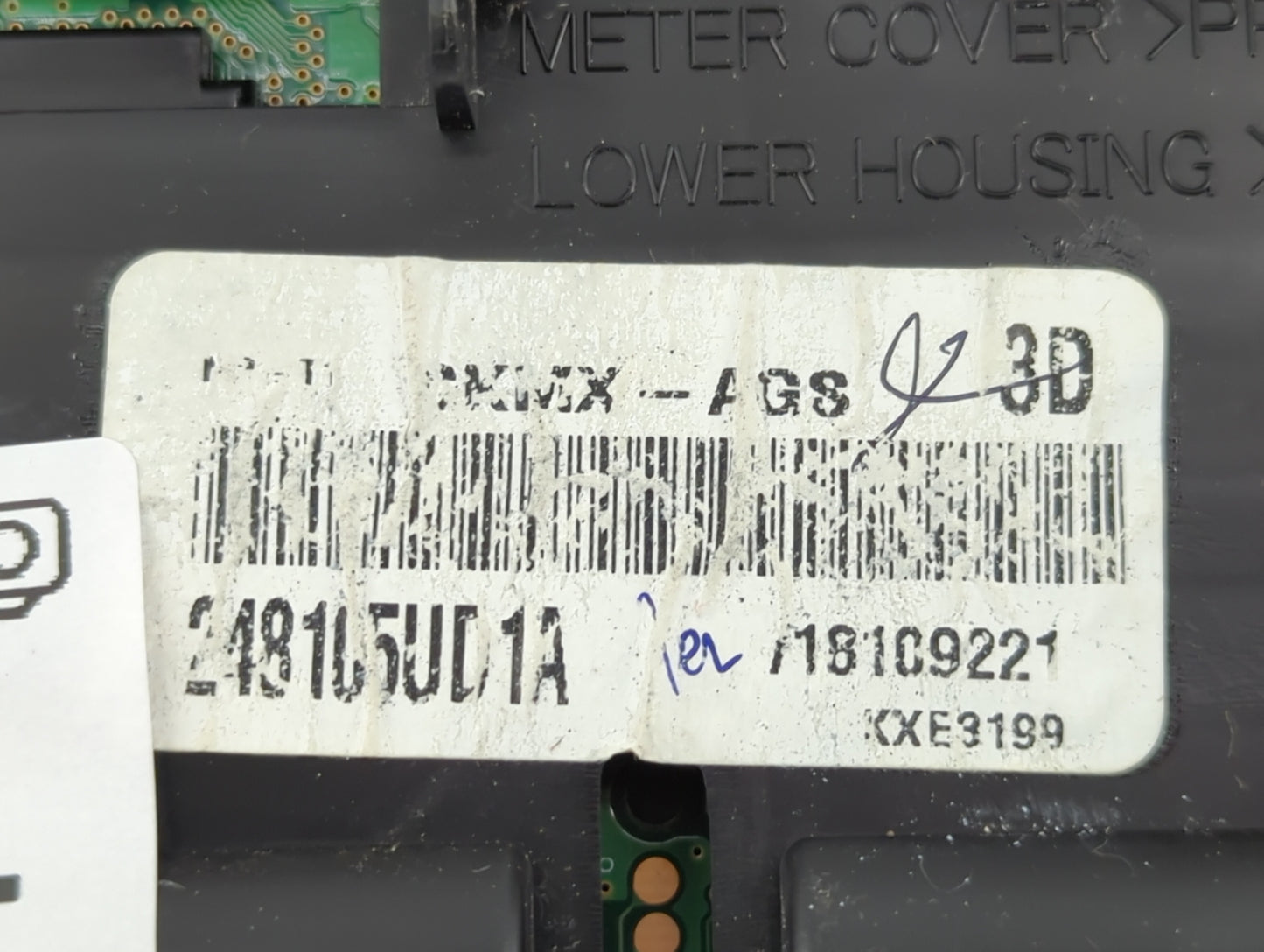 2017-2019 Nissan Sentra Instrument Cluster Speedometer Gauges Fits Fits 2017 2018 2019 OEM Used Auto Parts - Oemusedautopart