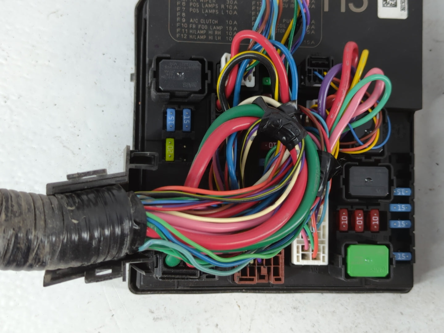2013-2019 Nissan Sentra Fusebox Fuse Box Panel Relay Module P/N:284B7 33A3E Fits Fits 2013 2014 2015 2016 2017 2018 2019 OEM