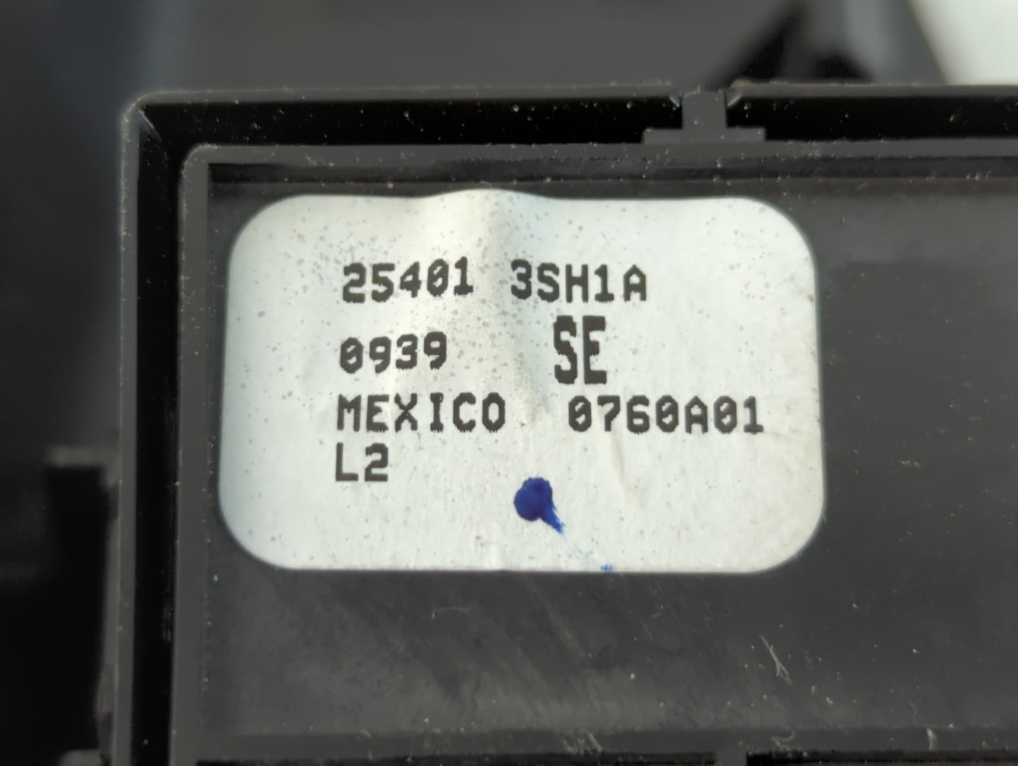2013-2019 Nissan Sentra Master Power Window Switch Replacement Driver Side Left P/N:25401 3SH1A Fits OEM Used Auto Parts - O