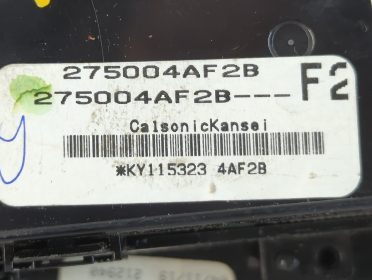 2017-2019 Nissan Sentra Climate Control Module Temperature AC/Heater Replacement P/N:275004AF2B Fits Fits 2017 2018 2019 OEM