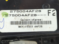 2017-2019 Nissan Sentra Climate Control Module Temperature AC/Heater Replacement P/N:275004AF2B Fits Fits 2017 2018 2019 OEM