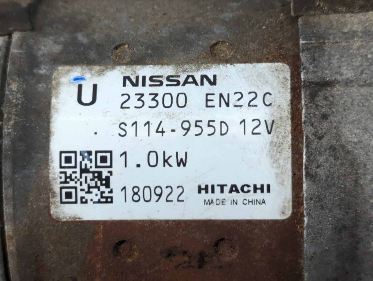 2013-2019 Nissan Sentra Car Starter Motor Solenoid OEM P/N:23300 EN22C Fits Fits 2013 2014 2015 2016 2017 2018 2019 2020 OEM