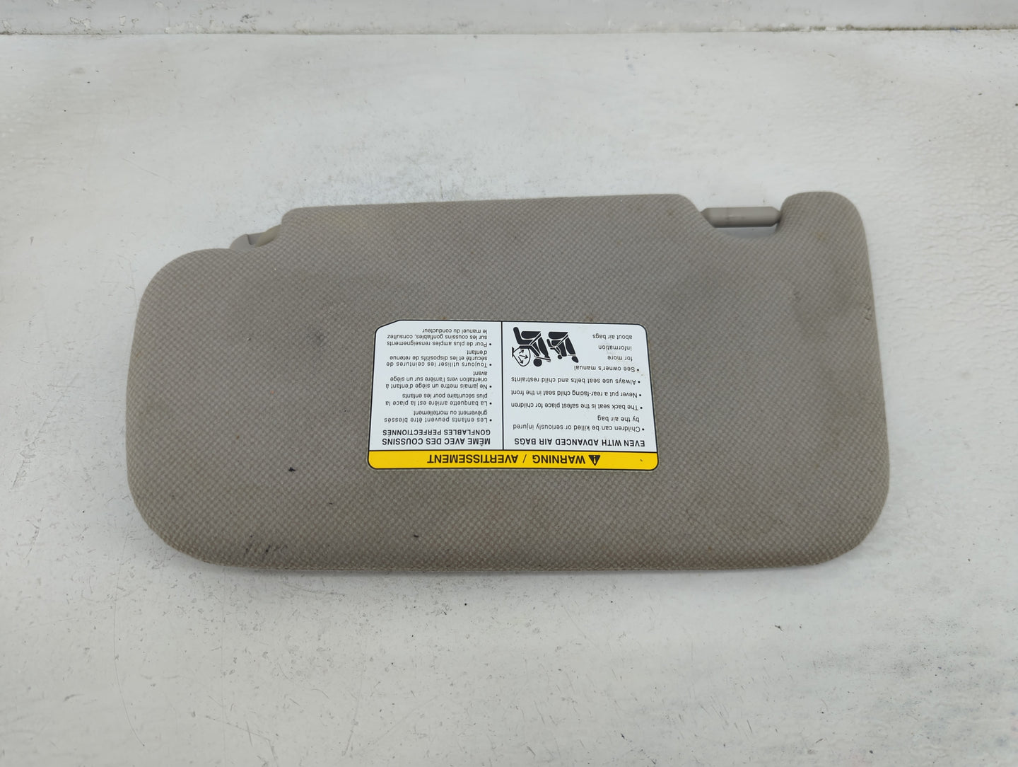 2013-2019 Nissan Sentra Sun Visor Shade Replacement Passenger Right Mirror Fits Fits 2012 2013 2014 2015 2016 2017 2018 2019