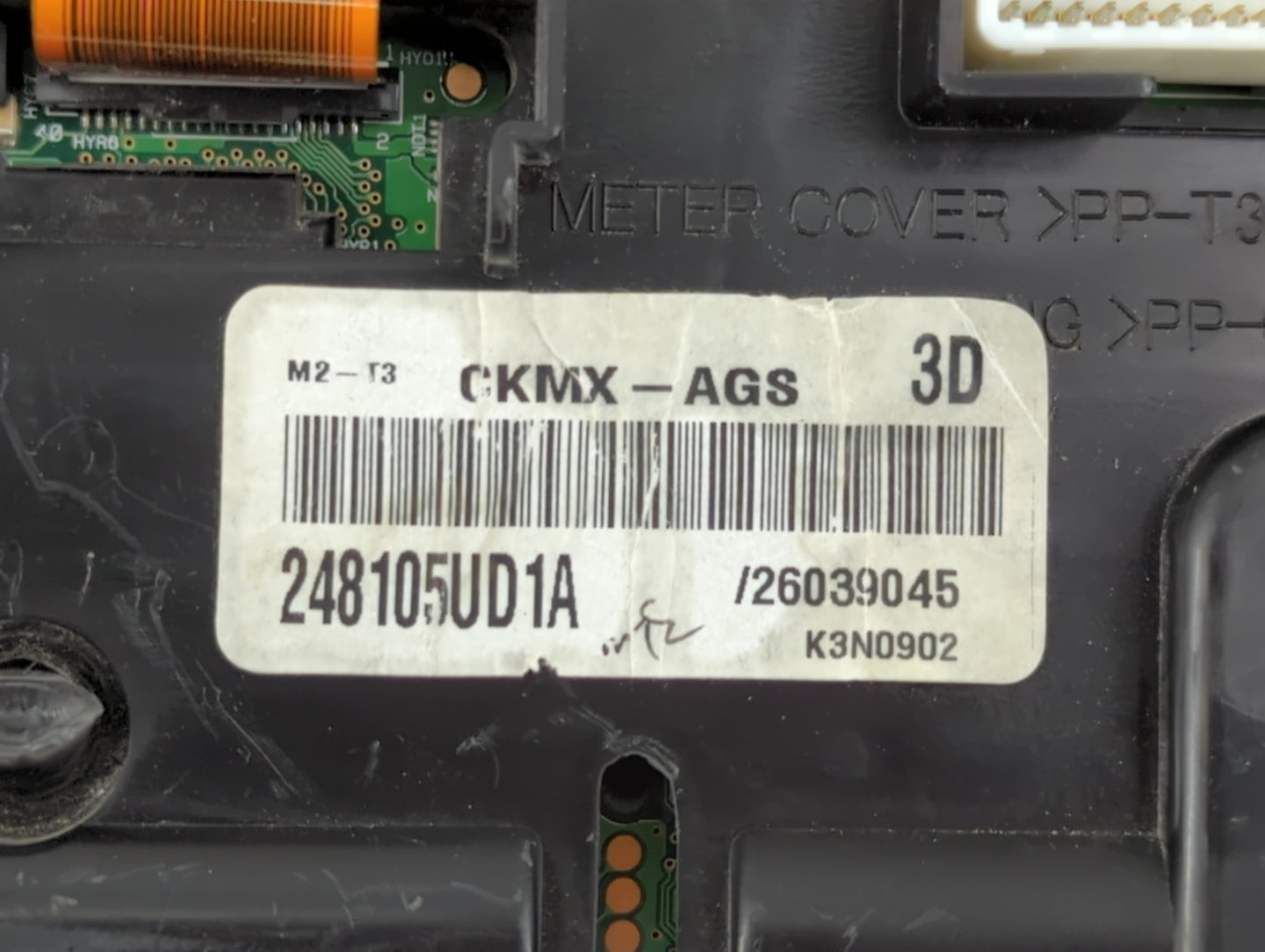 2016-2019 Nissan Sentra Instrument Cluster Speedometer Gauges P/N:248105UD1A Fits Fits 2016 2017 2018 2019 OEM Used Auto Par