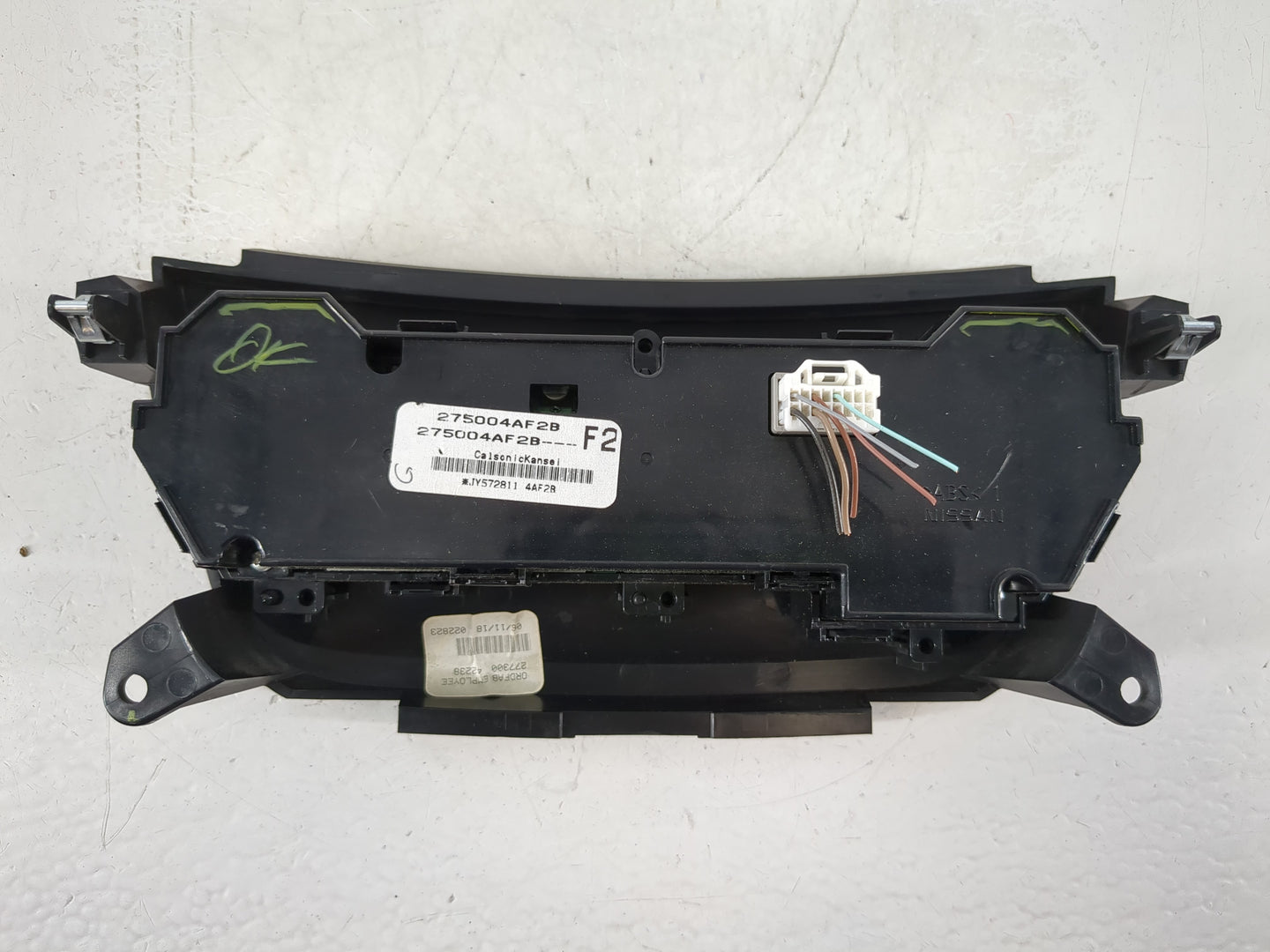2017-2019 Nissan Sentra Climate Control Module Temperature AC/Heater Replacement Fits Fits 2017 2018 2019 OEM Used Auto Part