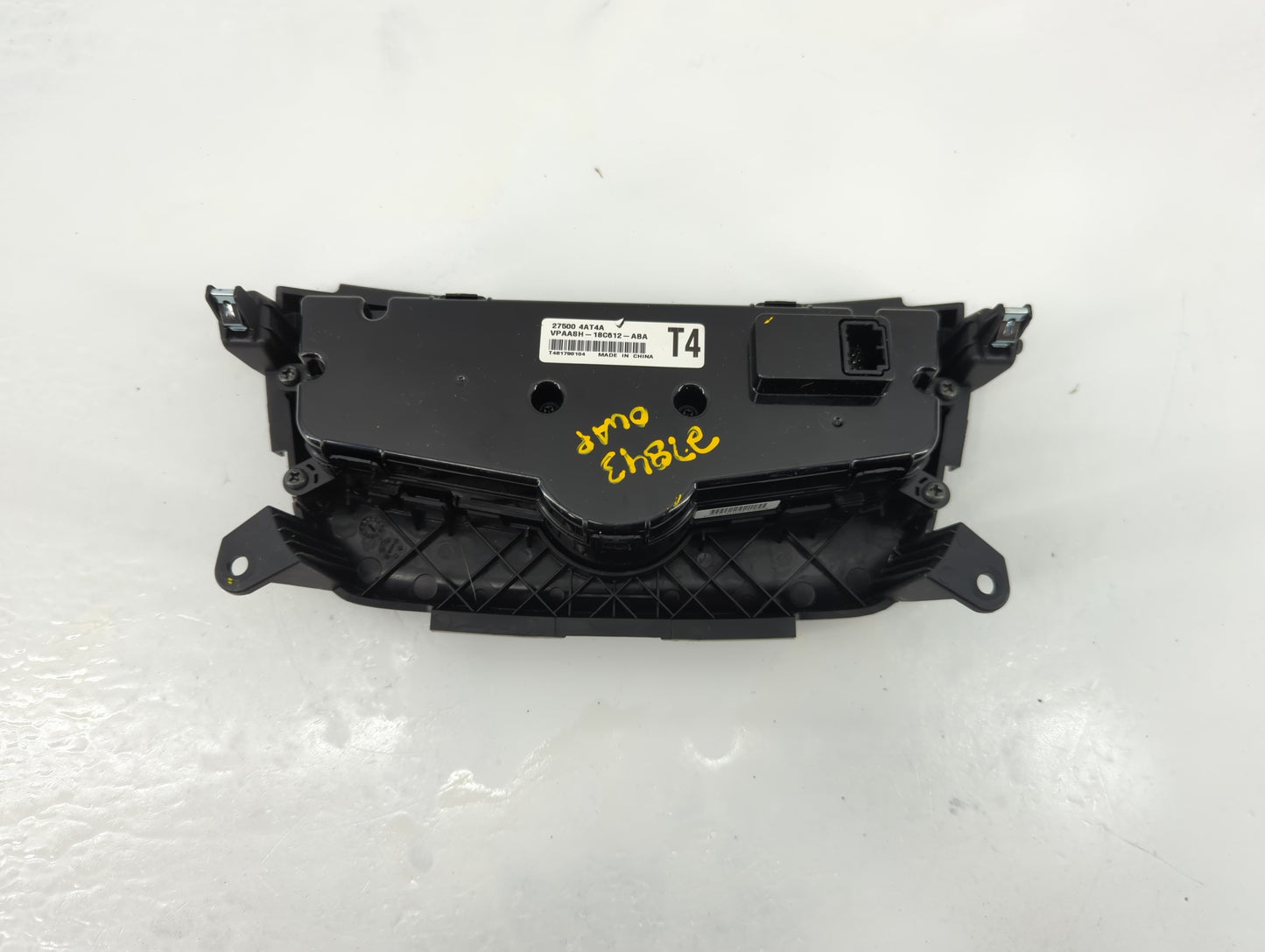 2019 Nissan Sentra Climate Control Module Temperature AC/Heater Replacement P/N:27500 4AT4A Fits OEM Used Auto Parts - Oemus