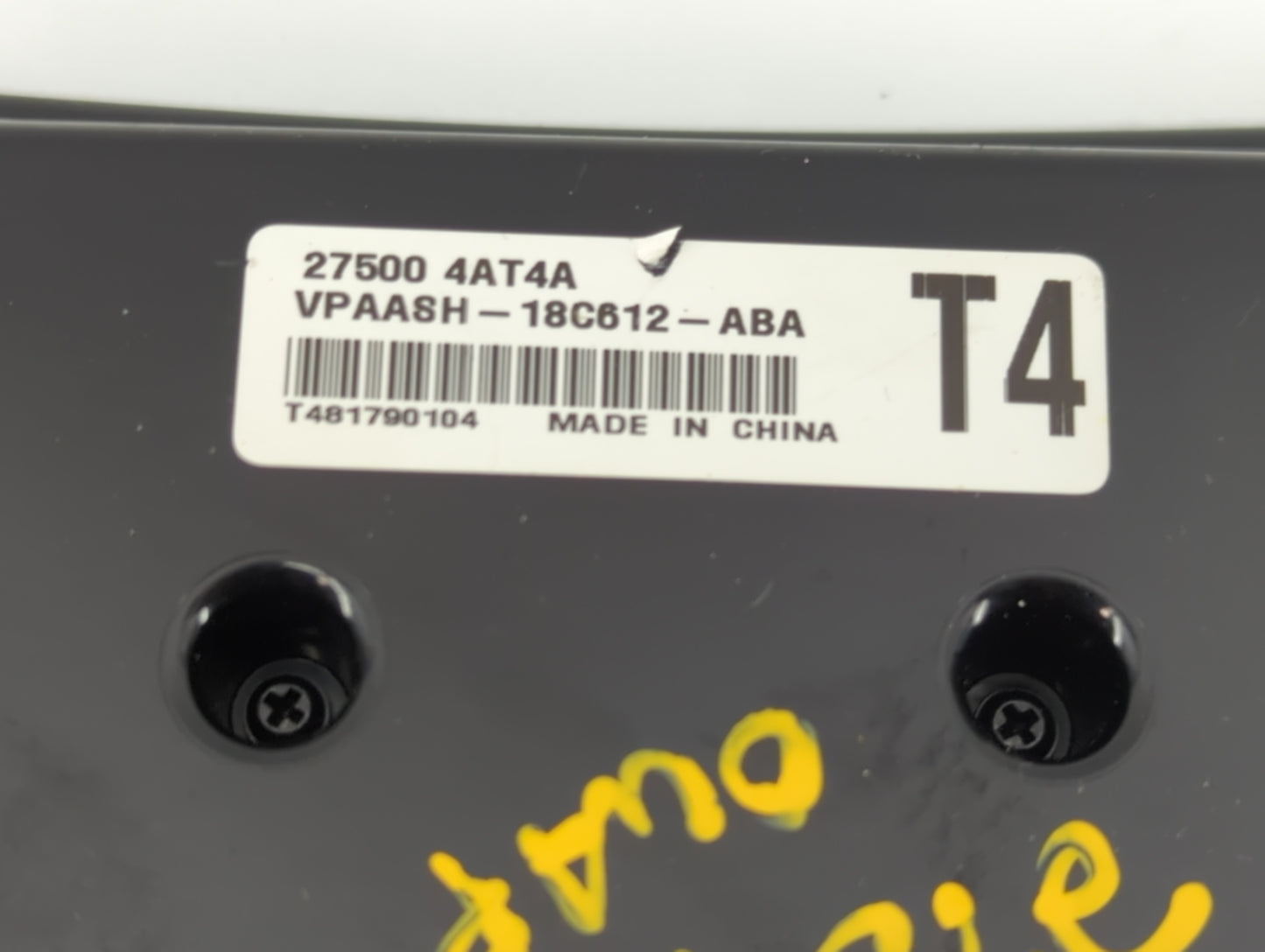 2019 Nissan Sentra Climate Control Module Temperature AC/Heater Replacement P/N:27500 4AT4A Fits OEM Used Auto Parts - Oemus