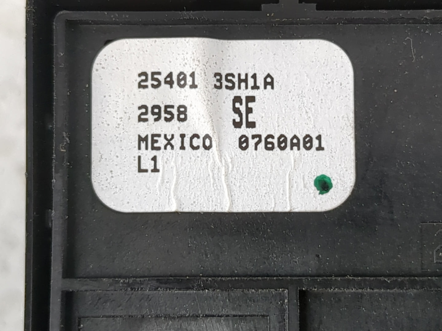 2013-2019 Nissan Sentra Master Power Window Switch Replacement Driver Side Left P/N:25401 3SH1A Fits OEM Used Auto Parts - O