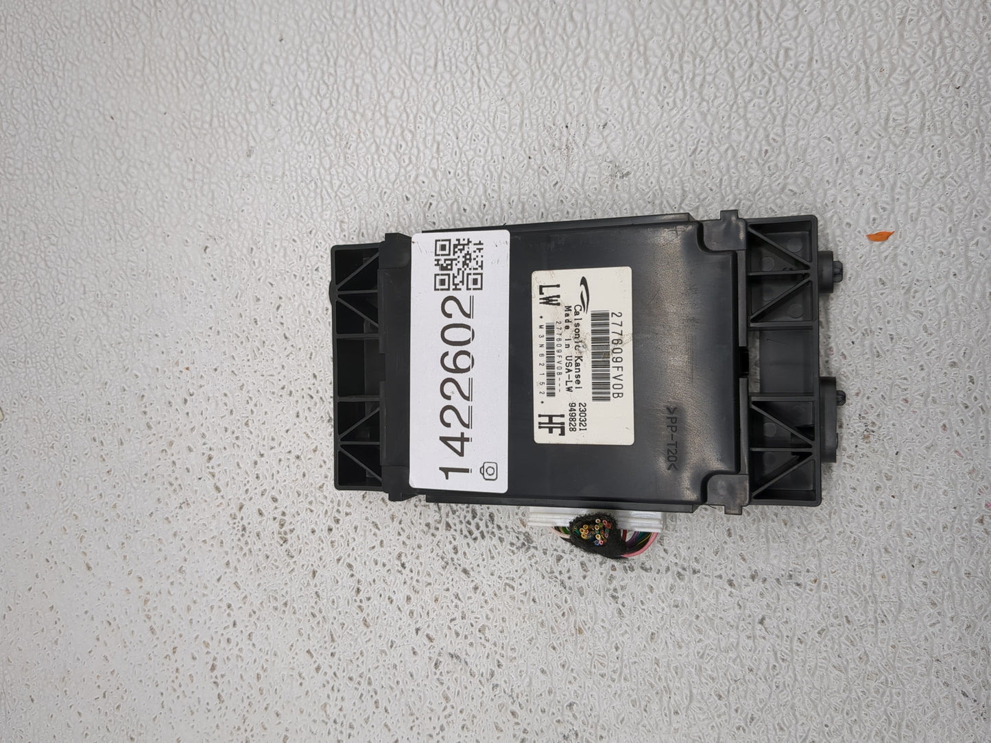 2018-2021 Nissan Titan Temperature Control Module 277609fv0b|m3n62152 - Oemusedautoparts1.com