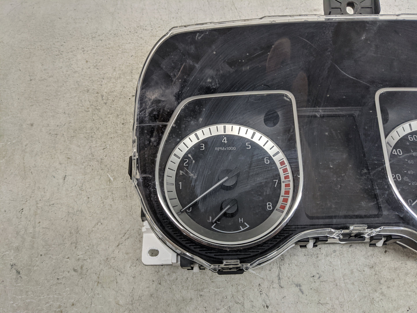 2019-2021 Nissan Titan Instrument Cluster Speedometer Gauges P/N:248109FU1A CKMX-AG5 Miles:100K Fits Fits 2019 2020 2021 OEM