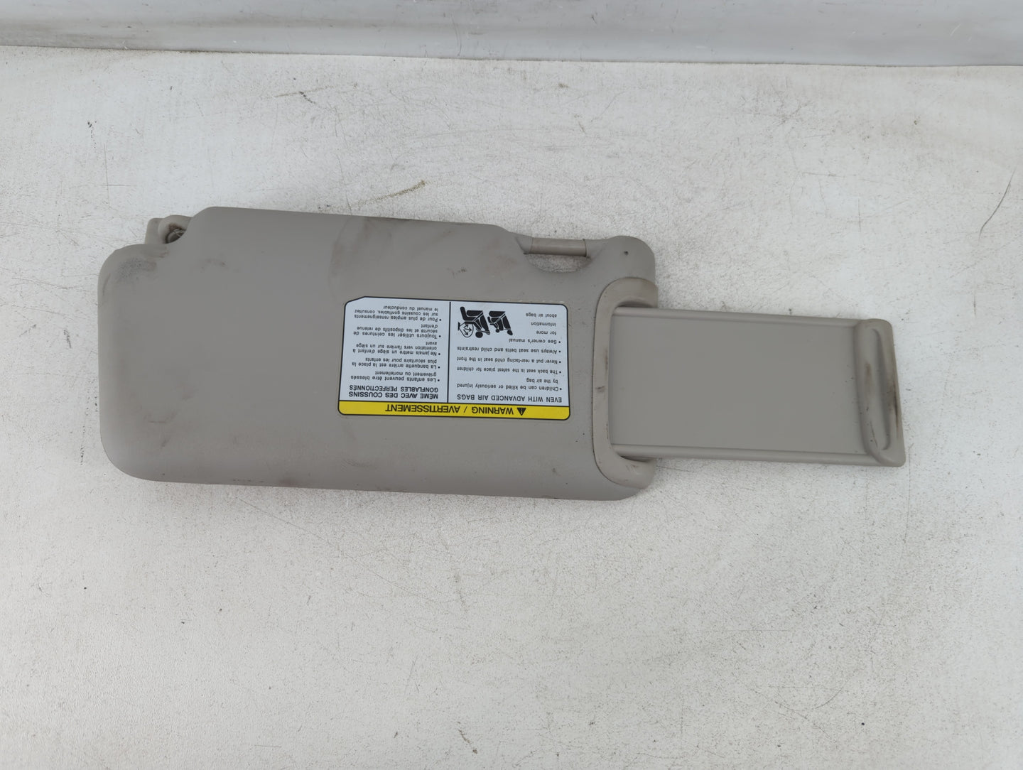 2016-2019 Nissan Versa Sun Visor Shade Replacement Passenger Right Mirror Fits Fits 2015 2016 2017 2018 2019 OEM Used Auto P