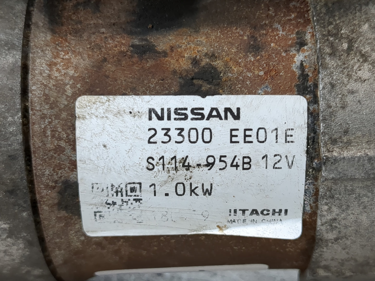 2019 Nissan Versa Car Starter Motor Solenoid OEM P/N:23300 EE01E Fits OEM Used Auto Parts - Oemusedautoparts1.com