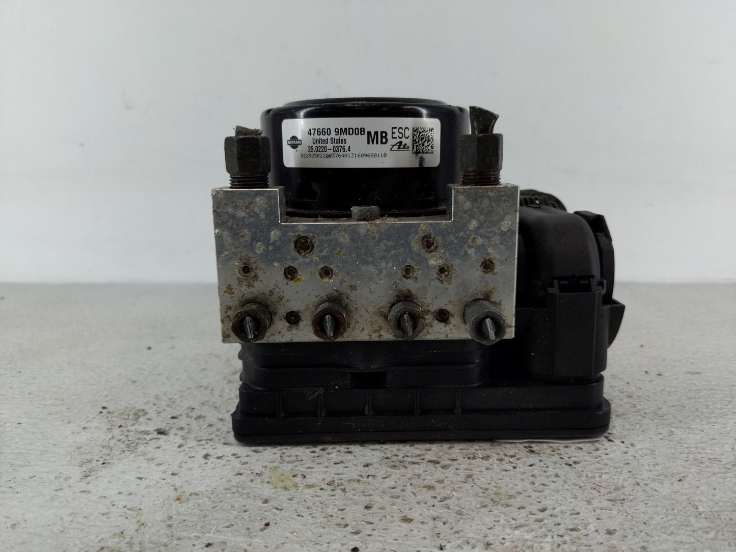 2015-2019 Nissan Versa ABS Pump Control Module Replacement P/N:47660 9MD0B Fits Fits 2015 2016 2017 2018 2019 OEM Used Auto 
