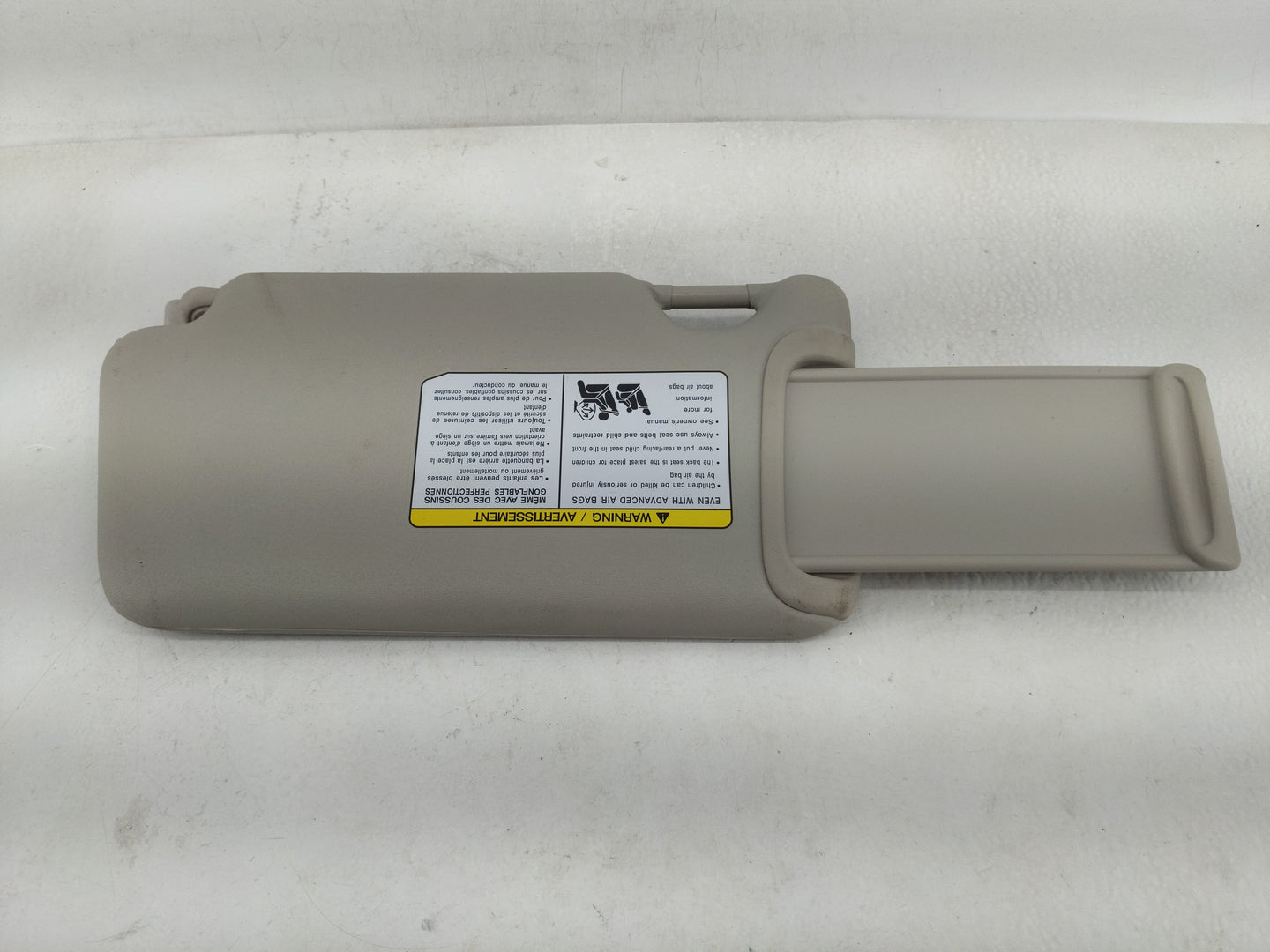 2016-2019 Nissan Versa Sun Visor Shade Replacement Passenger Right Mirror Fits Fits 2015 2016 2017 2018 2019 OEM Used Auto P