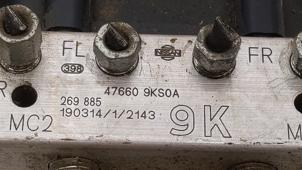 2015-2019 Nissan Versa ABS Pump Control Module Replacement P/N:47660 9KS0A 47660 9KL0A Fits Fits 2015 2016 2017 2018 2019 OE
