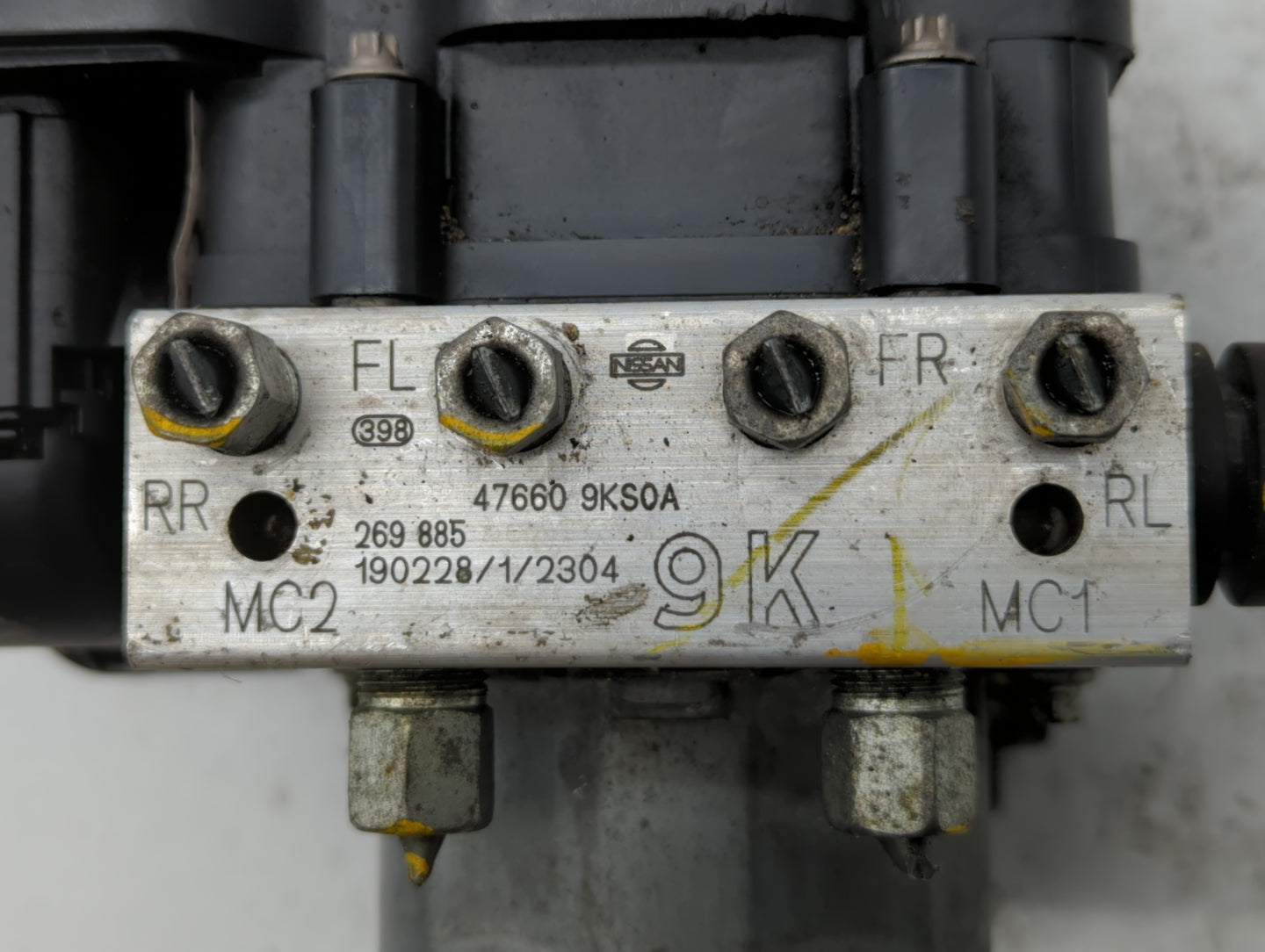 2015-2019 Nissan Versa ABS Pump Control Module Replacement P/N:47660 9KS0A 47660 9KL0A Fits Fits 2015 2016 2017 2018 2019 OE