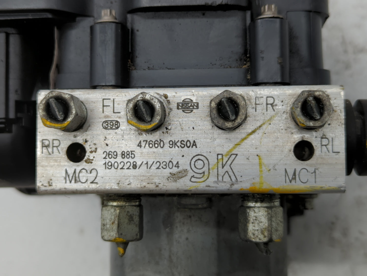 2015-2019 Nissan Versa ABS Pump Control Module Replacement P/N:47660 9KS0A 47660 9KL0A Fits Fits 2015 2016 2017 2018 2019 OE