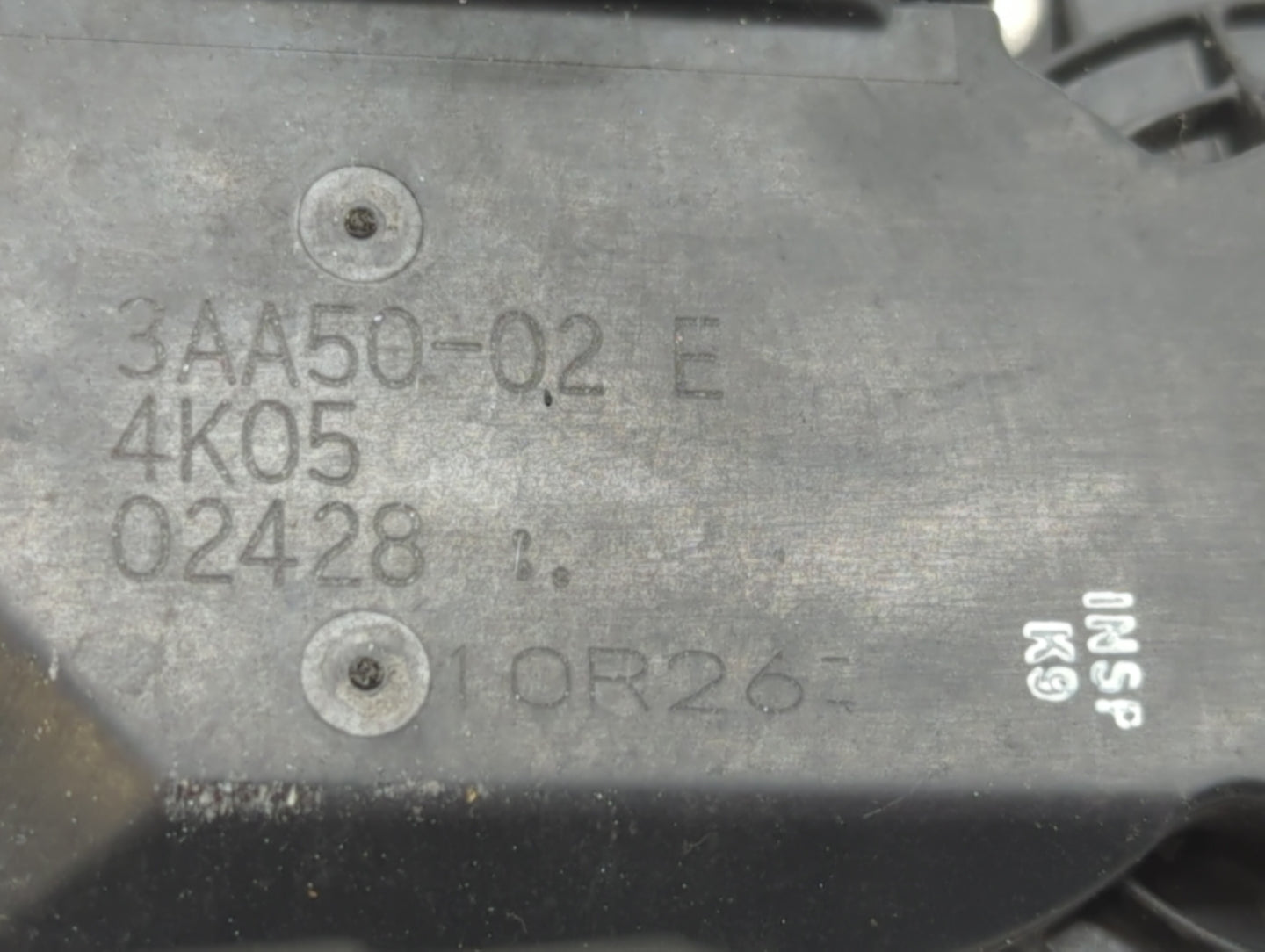 2012-2019 Nissan Versa Throttle Body P/N:3AA50-02 B 3AA50-02 C, 3AA50-02 F Fits Fits 2012 2013 2014 2015 2016 2017 2018 2019