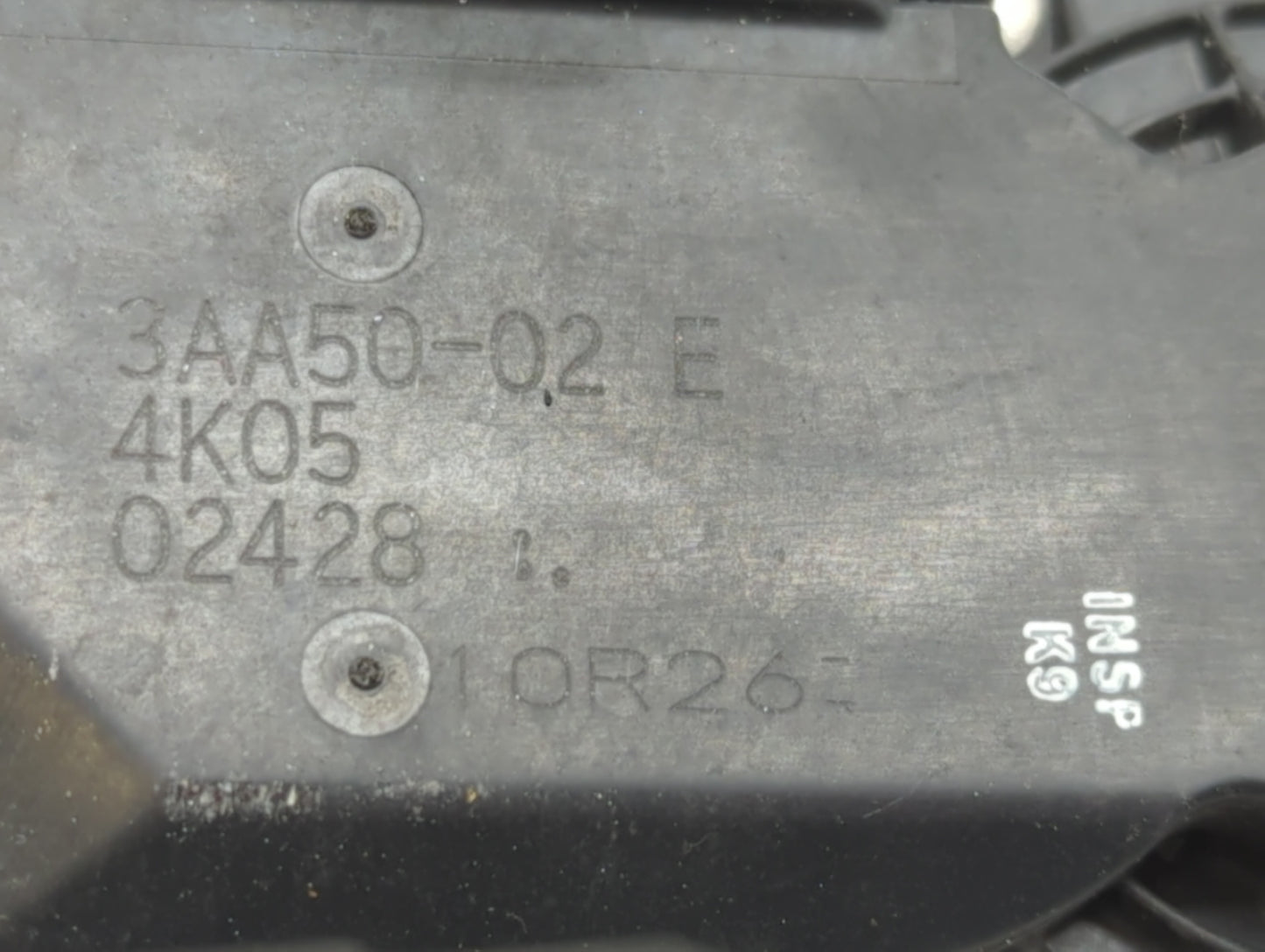 2012-2019 Nissan Versa Throttle Body P/N:3AA50-02 B 3AA50-02 C, 3AA50-02 F Fits Fits 2012 2013 2014 2015 2016 2017 2018 2019
