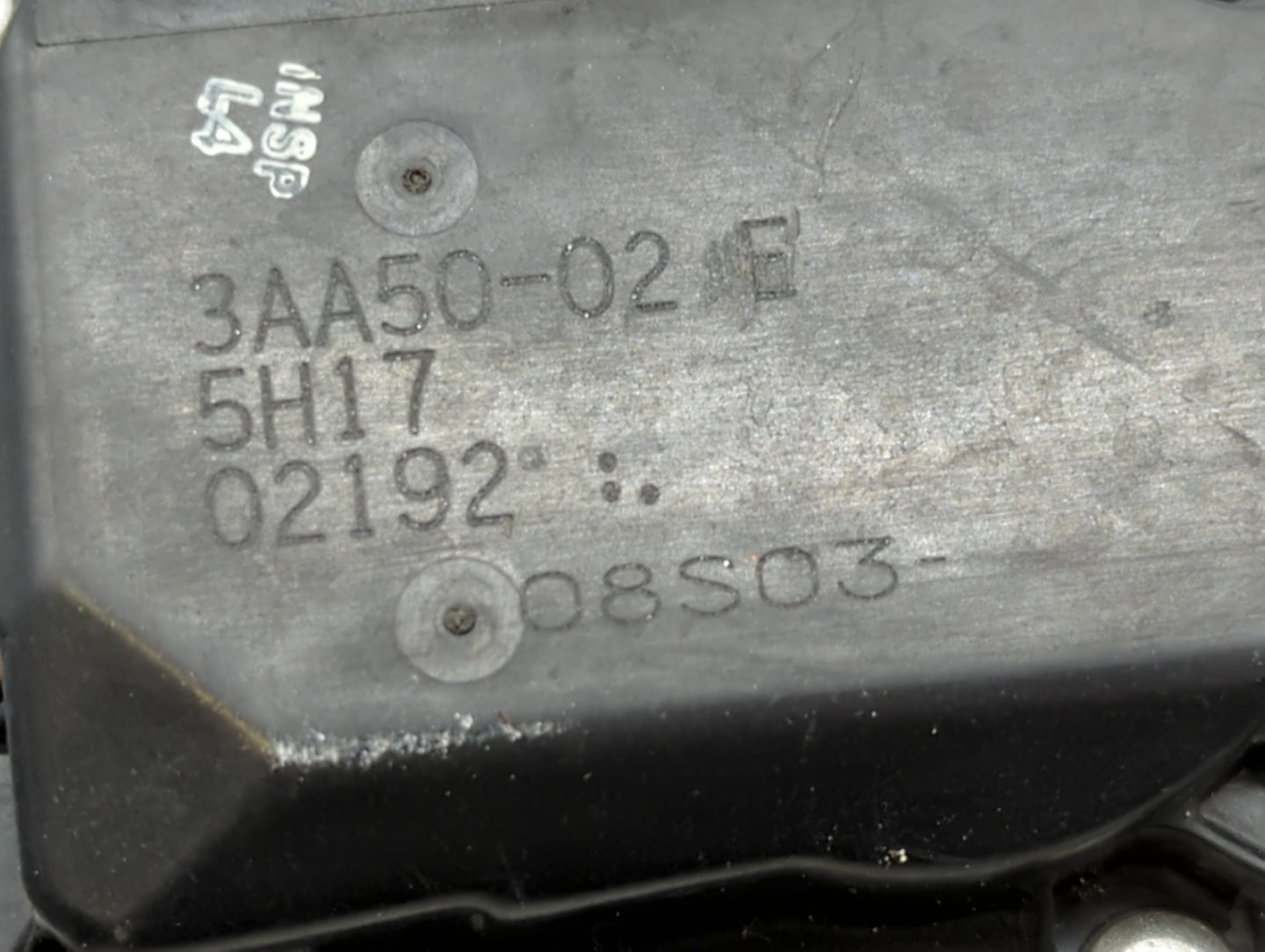 2012-2019 Nissan Versa Throttle Body P/N:3AA50-02 B 3AA50-02 C, 3AA50-02 F Fits Fits 2012 2013 2014 2015 2016 2017 2018 2019