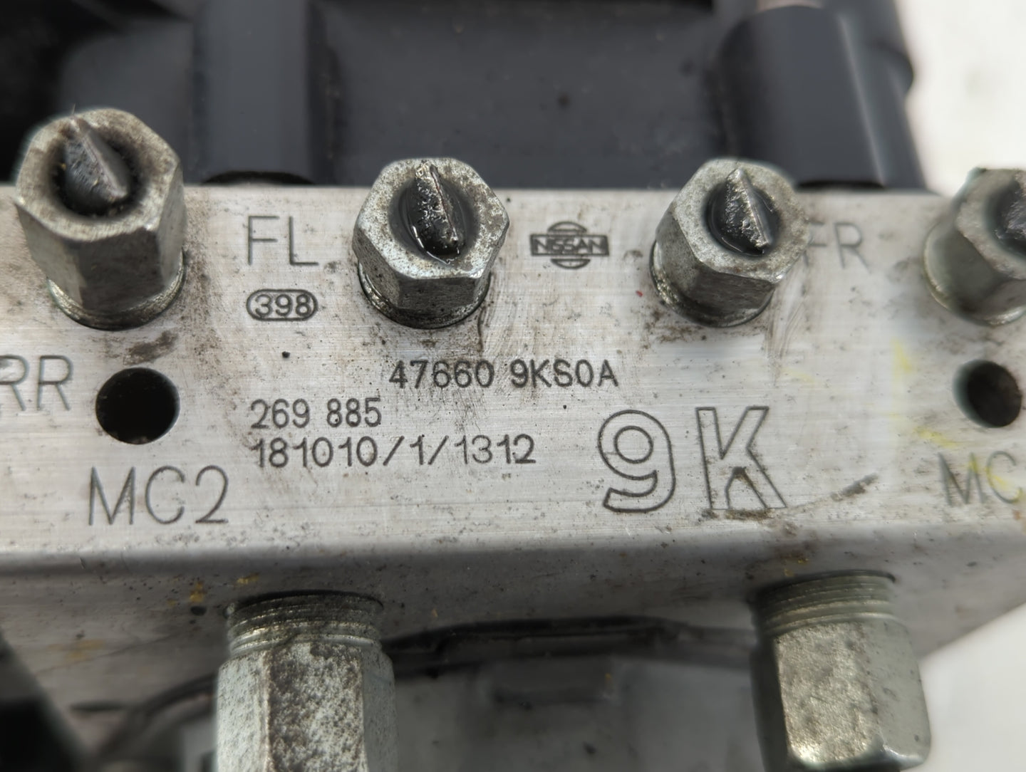 2015-2019 Nissan Versa ABS Pump Control Module Replacement P/N:47660 9KL0A 47660 9KS0A Fits Fits 2015 2016 2017 2018 2019 OE