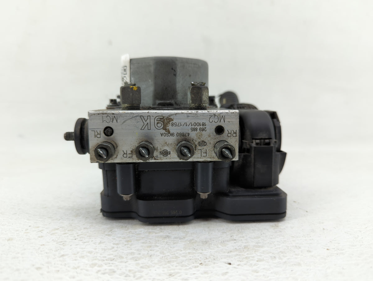 2015-2019 Nissan Versa Anti-Lock Brake ABS Pump Module Actuator OEM P/N:47660 9KL0A 47660 9KS0A Fits Fits 2015 2016 2017 201