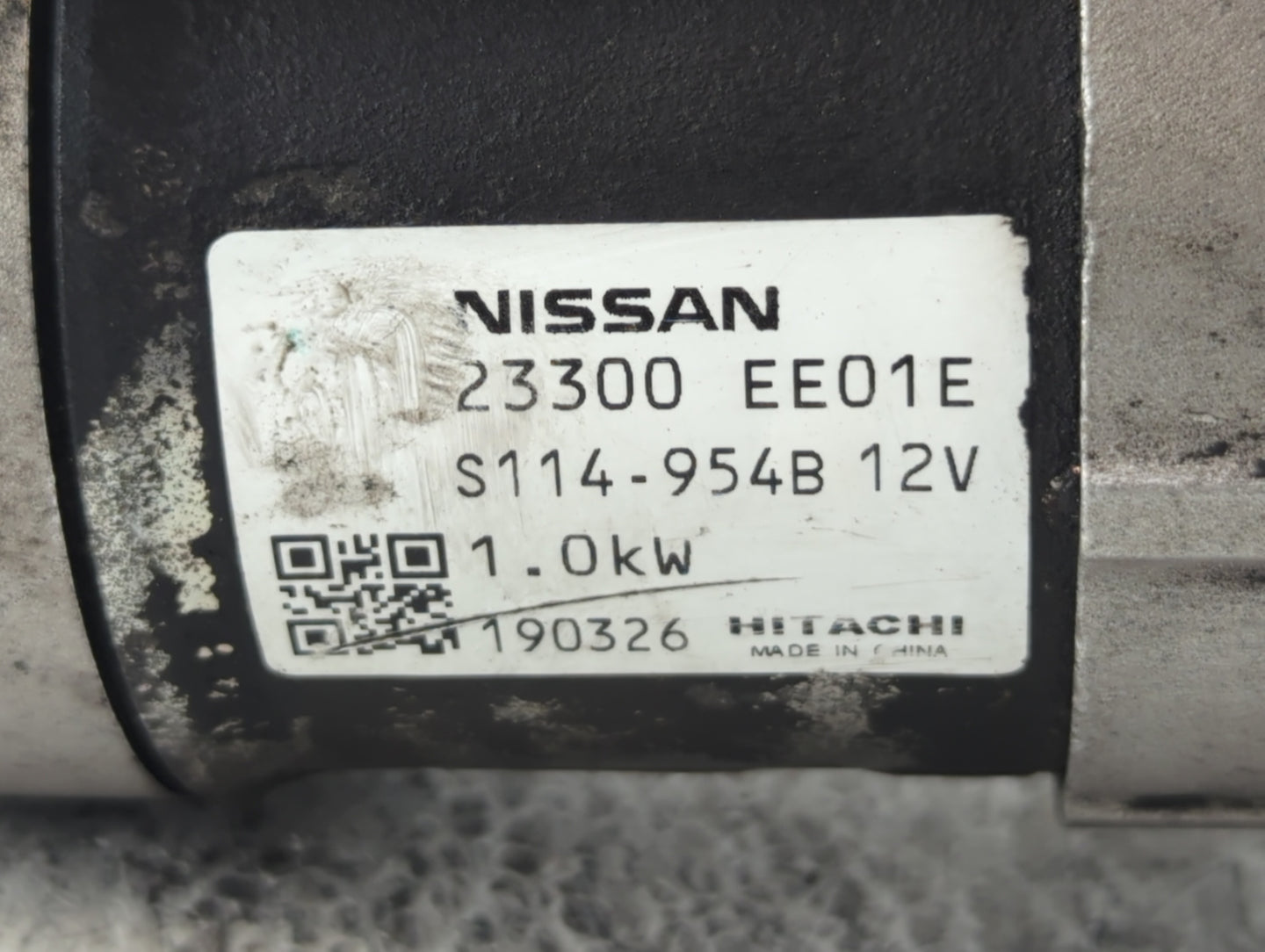 2012-2019 Nissan Versa Car Starter Motor Solenoid OEM P/N:23300 EE01E Fits Fits 2012 2013 2014 2015 2016 2017 2018 2019 OEM 