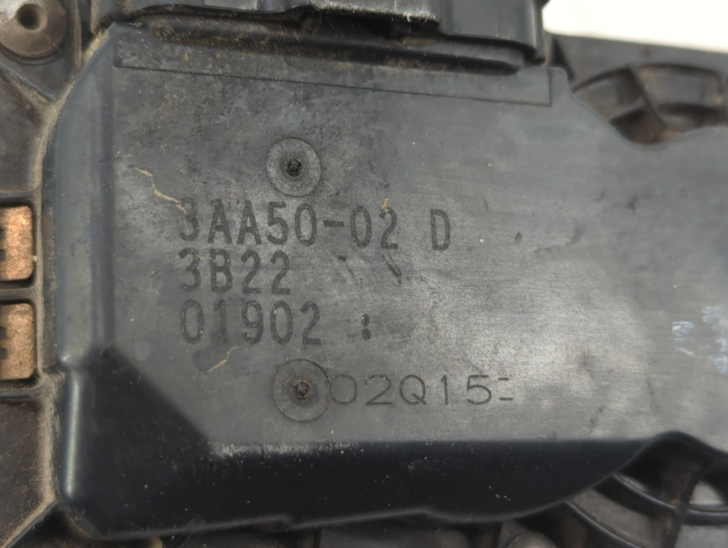 2012-2019 Nissan Versa Throttle Body P/N:3AA50-02 D Fits Fits 2012 2013 2014 2015 2016 2017 2018 2019 OEM Used Auto Parts - 