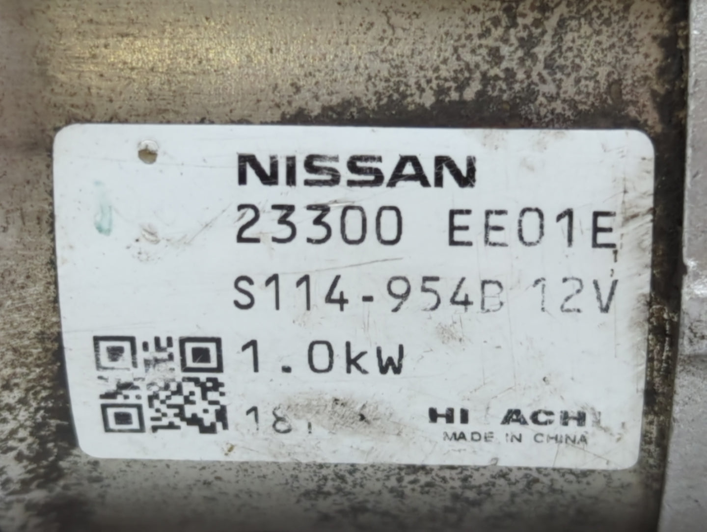 2012-2019 Nissan Versa Car Starter Motor Solenoid OEM P/N:23300 EE01E Fits Fits 2012 2013 2014 2015 2016 2017 2018 2019 OEM 