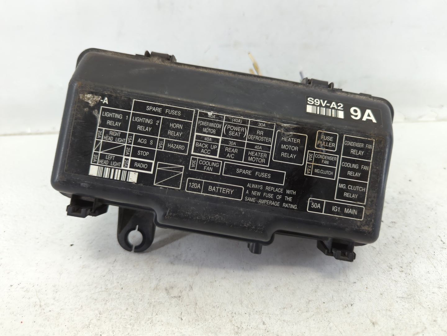 2013-2019 Nissan Versa Fusebox Fuse Box Panel Relay Module P/N:S9V-A2 Fits Fits 2013 2014 2015 2016 2017 2018 2019 OEM Used 