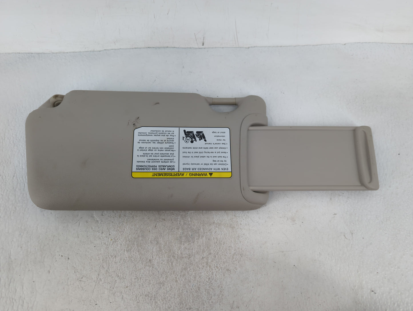 2016-2019 Nissan Versa Sun Visor Shade Replacement Passenger Right Mirror Fits Fits 2015 2016 2017 2018 2019 OEM Used Auto P