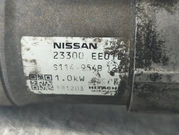 2012-2019 Nissan Versa Car Starter Motor Solenoid OEM P/N:S114-954B 12V 23300 EE01E Fits OEM Used Auto Parts