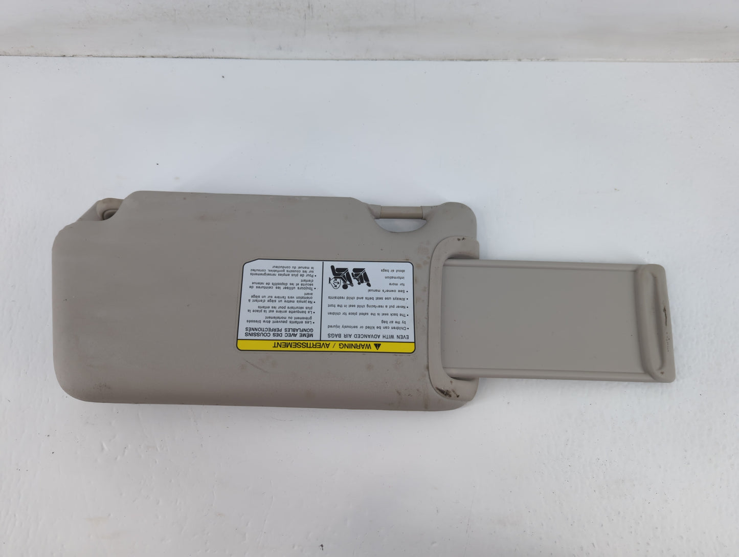 2016-2019 Nissan Versa Sun Visor Shade Replacement Passenger Right Mirror Fits Fits 2015 2016 2017 2018 2019 OEM Used Auto P
