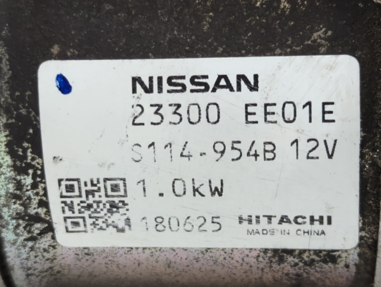 2012-2019 Nissan Versa Car Starter Motor Solenoid OEM P/N:S114-954B 12V 23300 EE01E Fits OEM Used Auto Parts - Oemusedautopa
