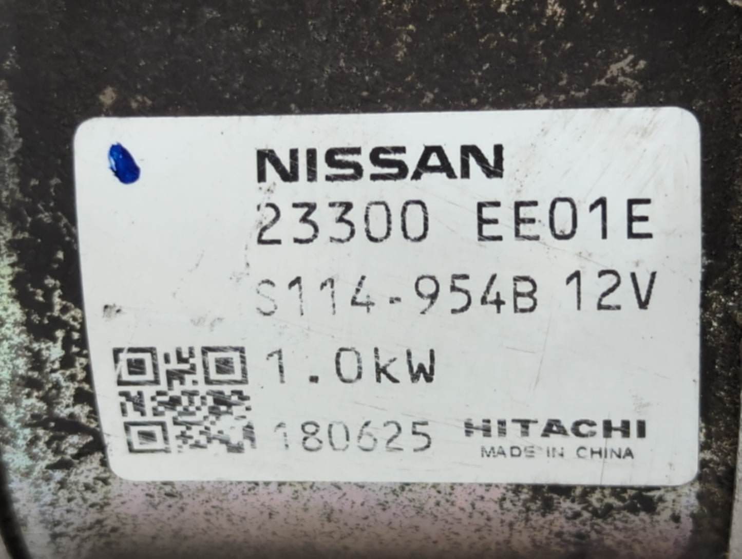 2012-2019 Nissan Versa Car Starter Motor Solenoid OEM P/N:S114-954B 12V 23300 EE01E Fits OEM Used Auto Parts - Oemusedautopa