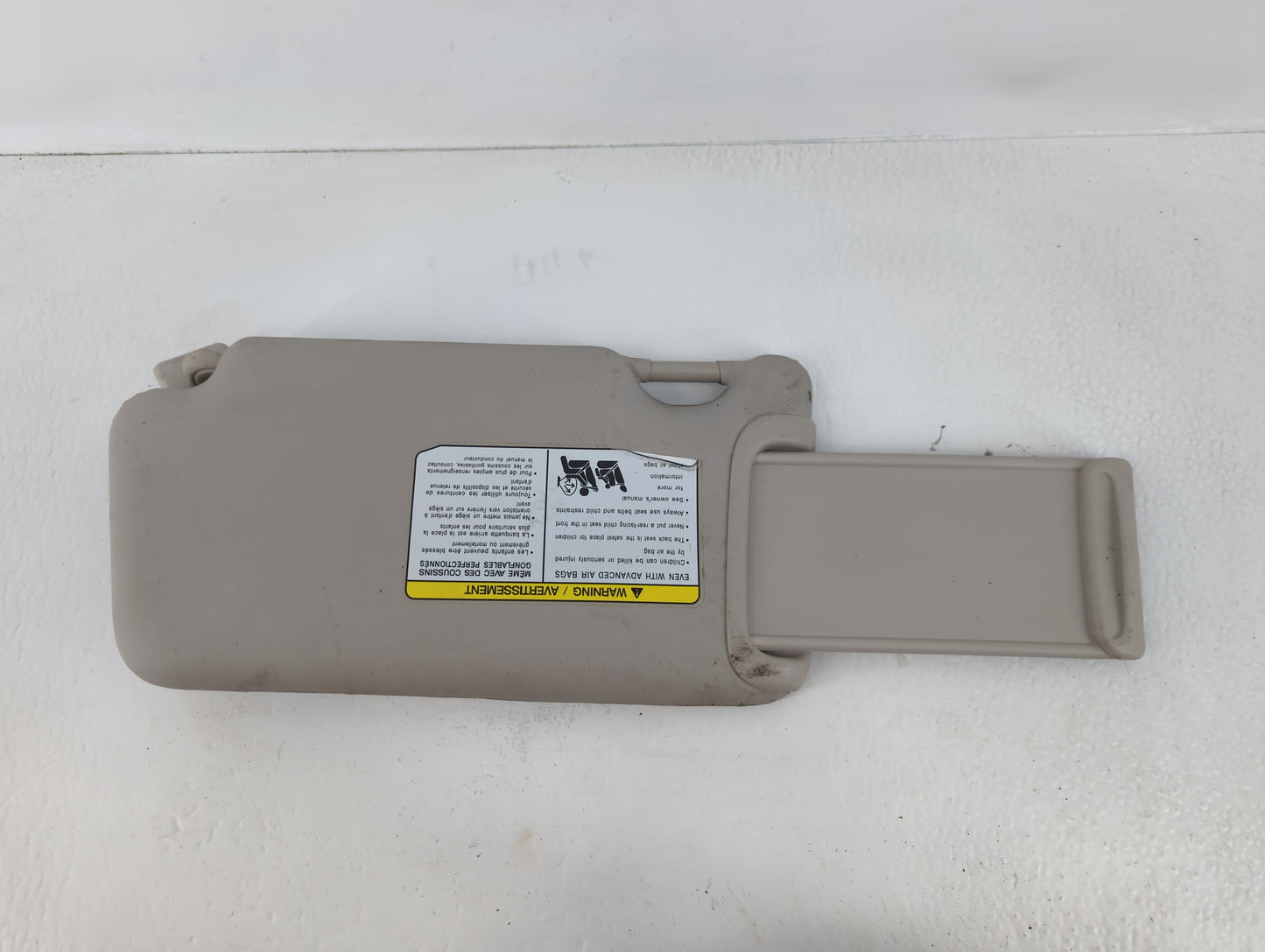 2016-2019 Nissan Versa Sun Visor Shade Replacement Passenger Right Mirror Fits Fits 2015 2016 2017 2018 2019 OEM Used Auto P