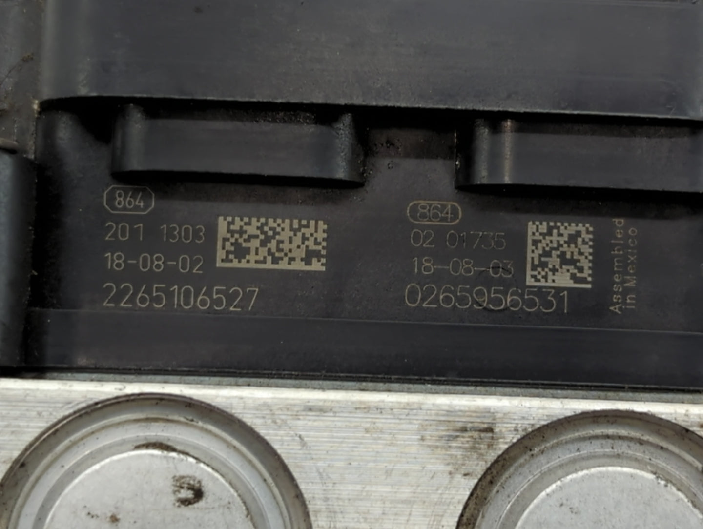 2015-2019 Nissan Versa ABS Pump Control Module Replacement P/N:0265956531 2265106527 Fits Fits 2015 2016 2017 2018 2019 OEM 