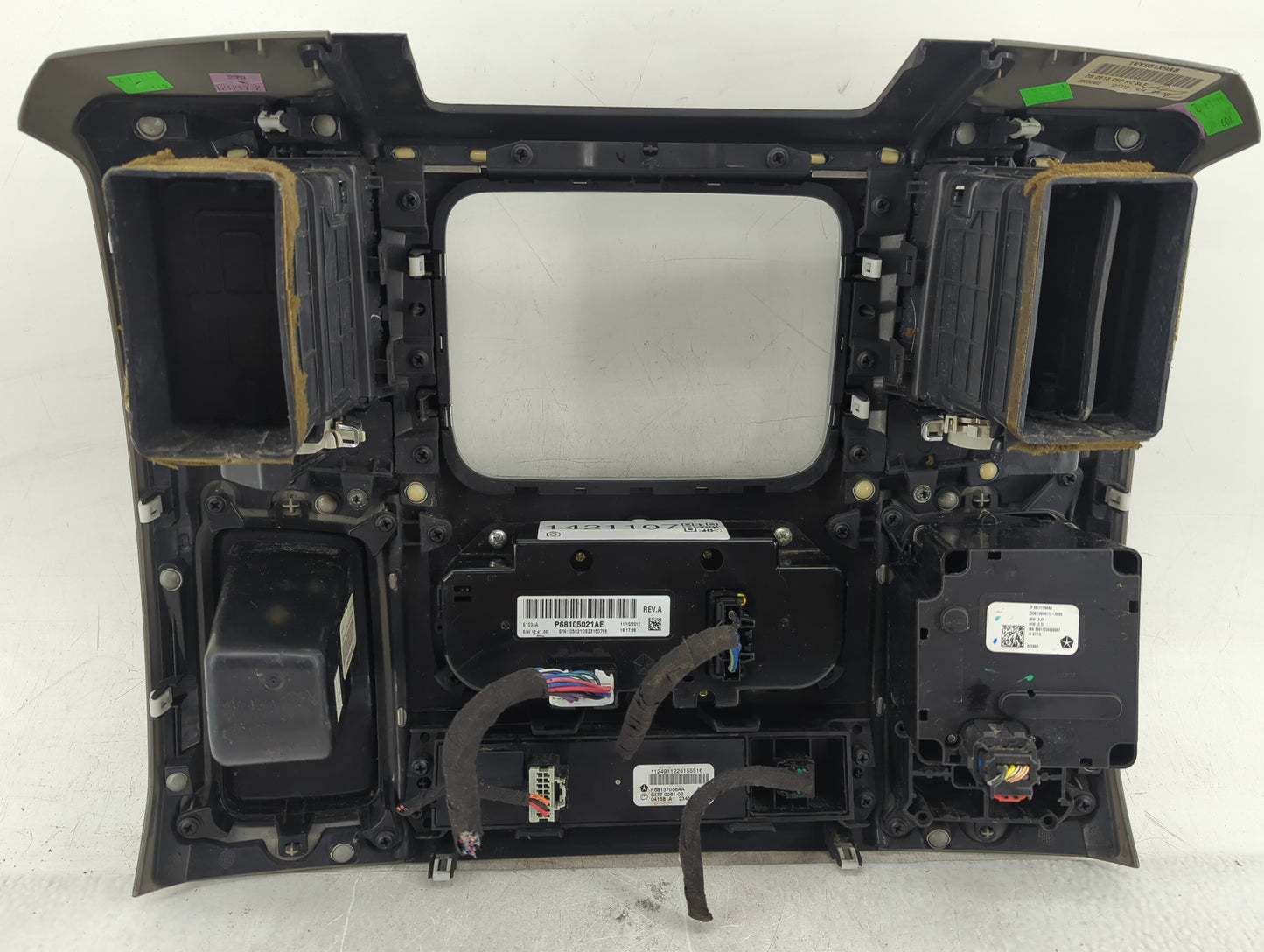 2013-2022 Ram 1500 Climate Control Module Temperature AC/Heater Replacement P/N:P68105021AE Fits OEM Used Auto Parts - Oemus