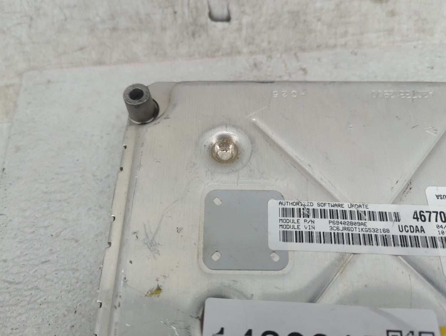 2016-2020 Ram 1500 PCM Engine Control Computer ECU ECM PCU OEM Fits OEM Used Auto Parts - Oemusedautoparts1.com