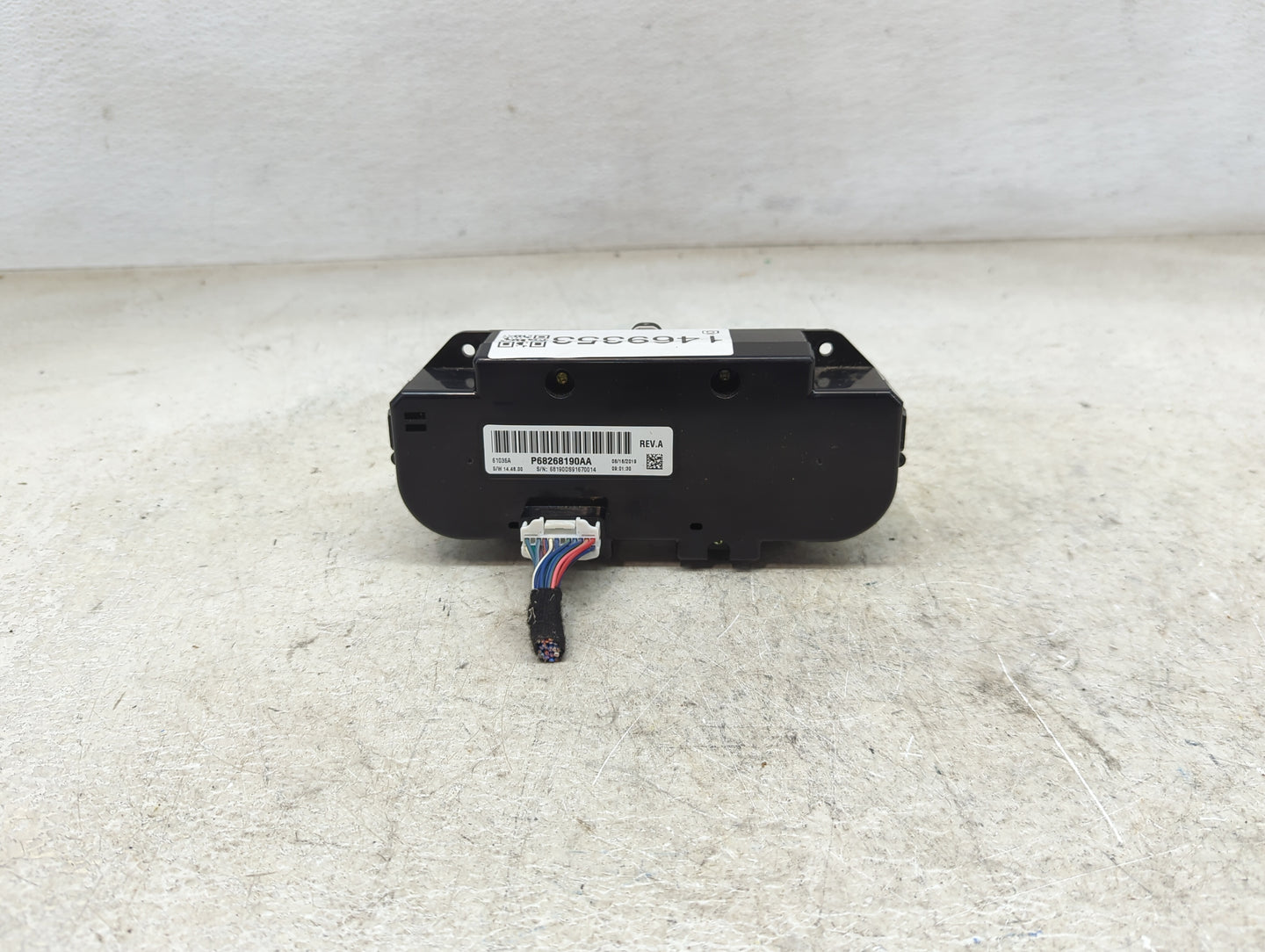 2013-2022 Ram 1500 Climate Control Module Temperature AC/Heater Replacement P/N:P68268190AA 61036A Fits OEM Used Auto Parts 