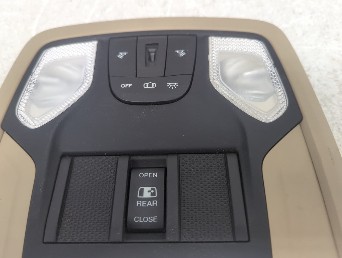 2019 Ram 1500 Overhead Roof Console Tan - Oemusedautoparts1.com